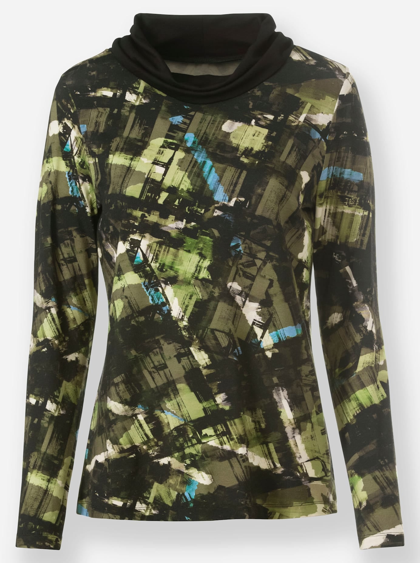 heine Langarmshirt »Druck-Shirt«, (1 tlg.)