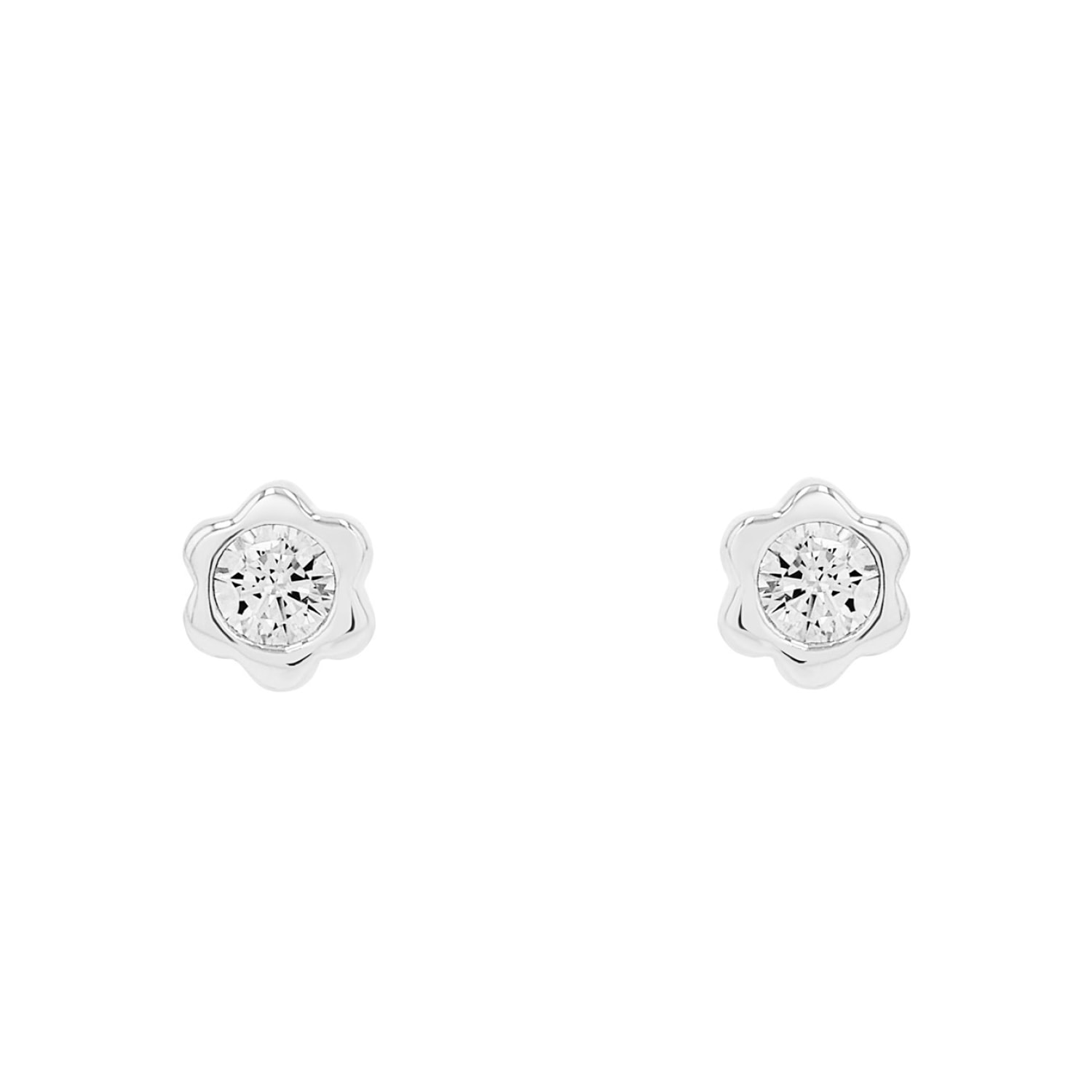 Prinzessin Lillifee Paar Ohrstecker »Blume« mit Zirkonia (synth.)