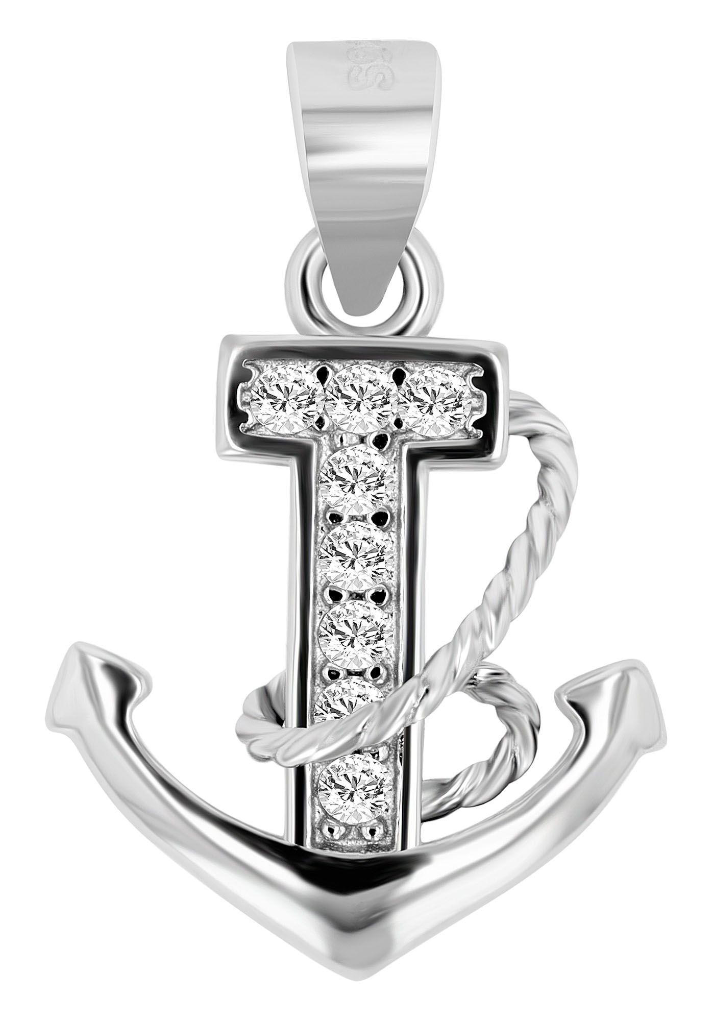 Adelia´s Kettenanhänger »Damen Anhänger ¿ Anhänger aus 925 Silber mit Zirkonia«