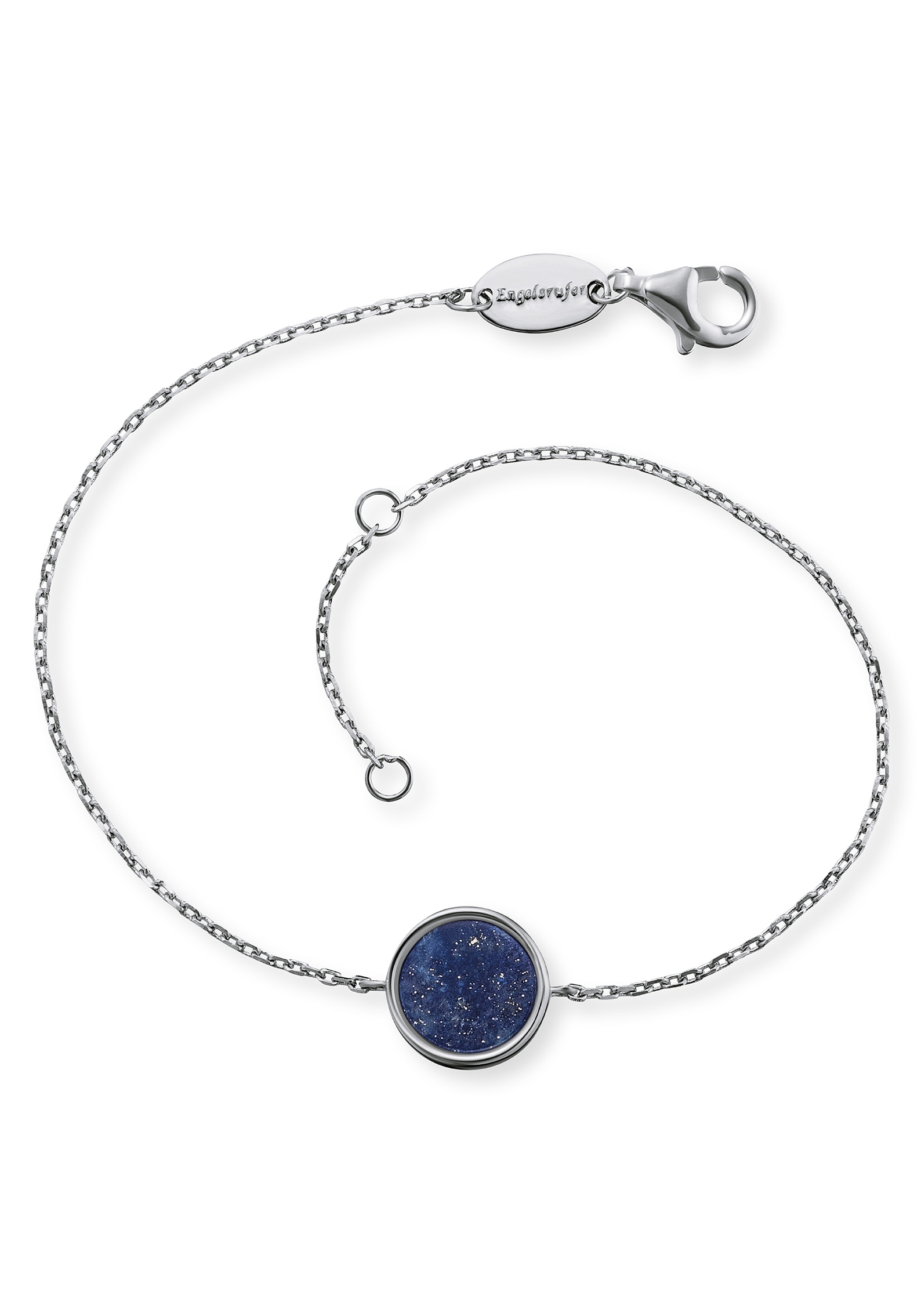 Engelsrufer Silberarmband »POWERFUL STONE LAPISLAZULI, ERB-LILGEM-LP«, mit Zirkonia (synth.)