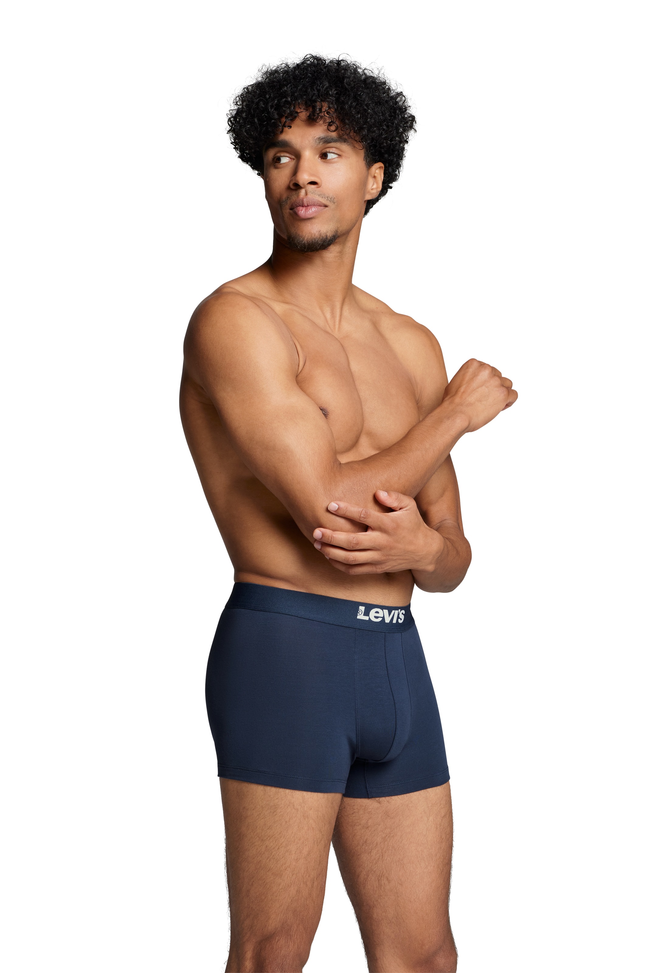 Levi's® Trunk »LEVIS MEN SOLID BASIC TRUNK ORG CO 2P«, (Packung, 2er Pack), mit breitem Logobund