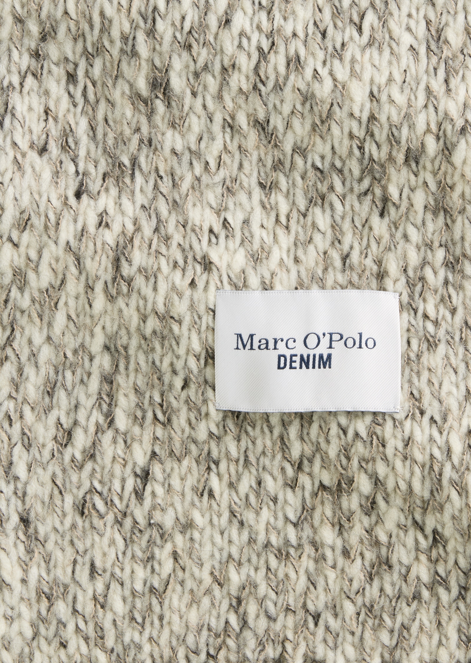 Marc O'Polo DENIM Strickschal, aus hochwertigem Wollmix, Maße ca.: 210 cm x 28 cm