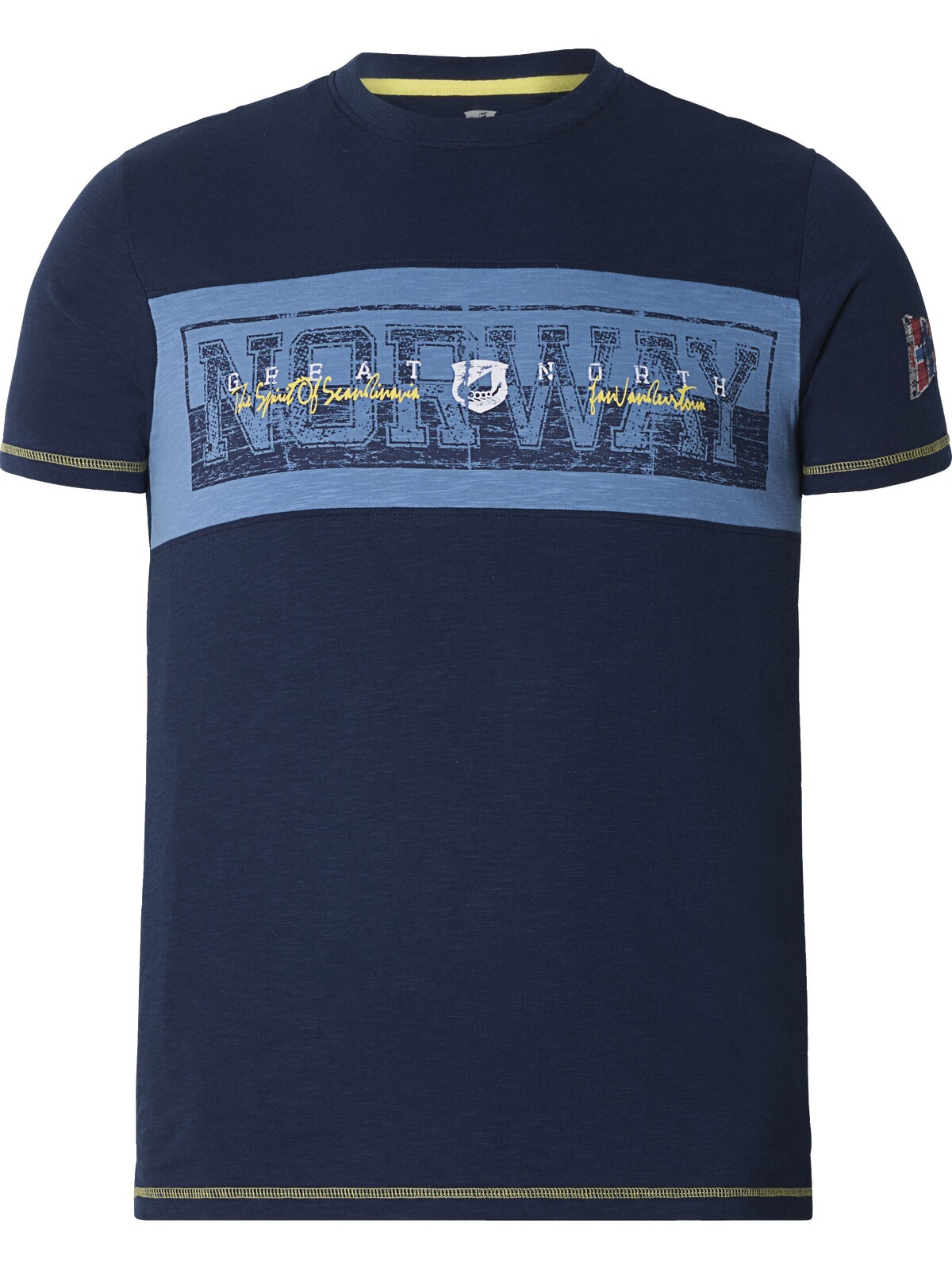 Jan Vanderstorm Rundhalsshirt »T-Shirt MATTGUR«