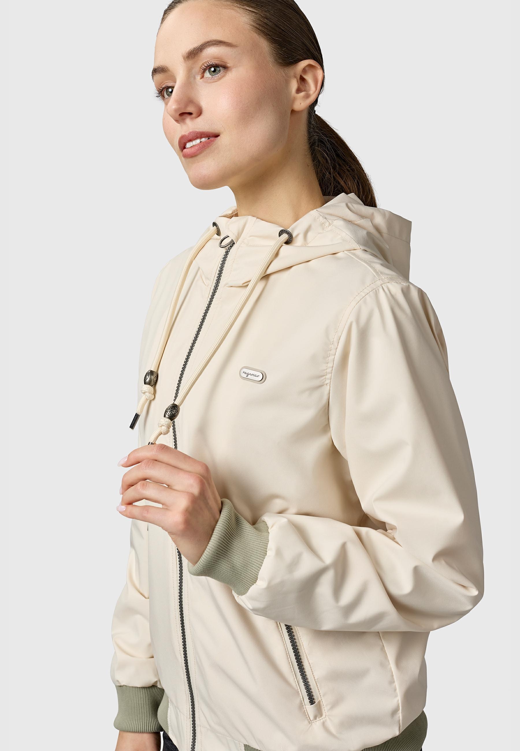 Ragwear Outdoorjacke »Outdoorjacke Nuggeta Summer YOUMODO« mit Kapuze Lässige Übergangsjacke mit Kapuze