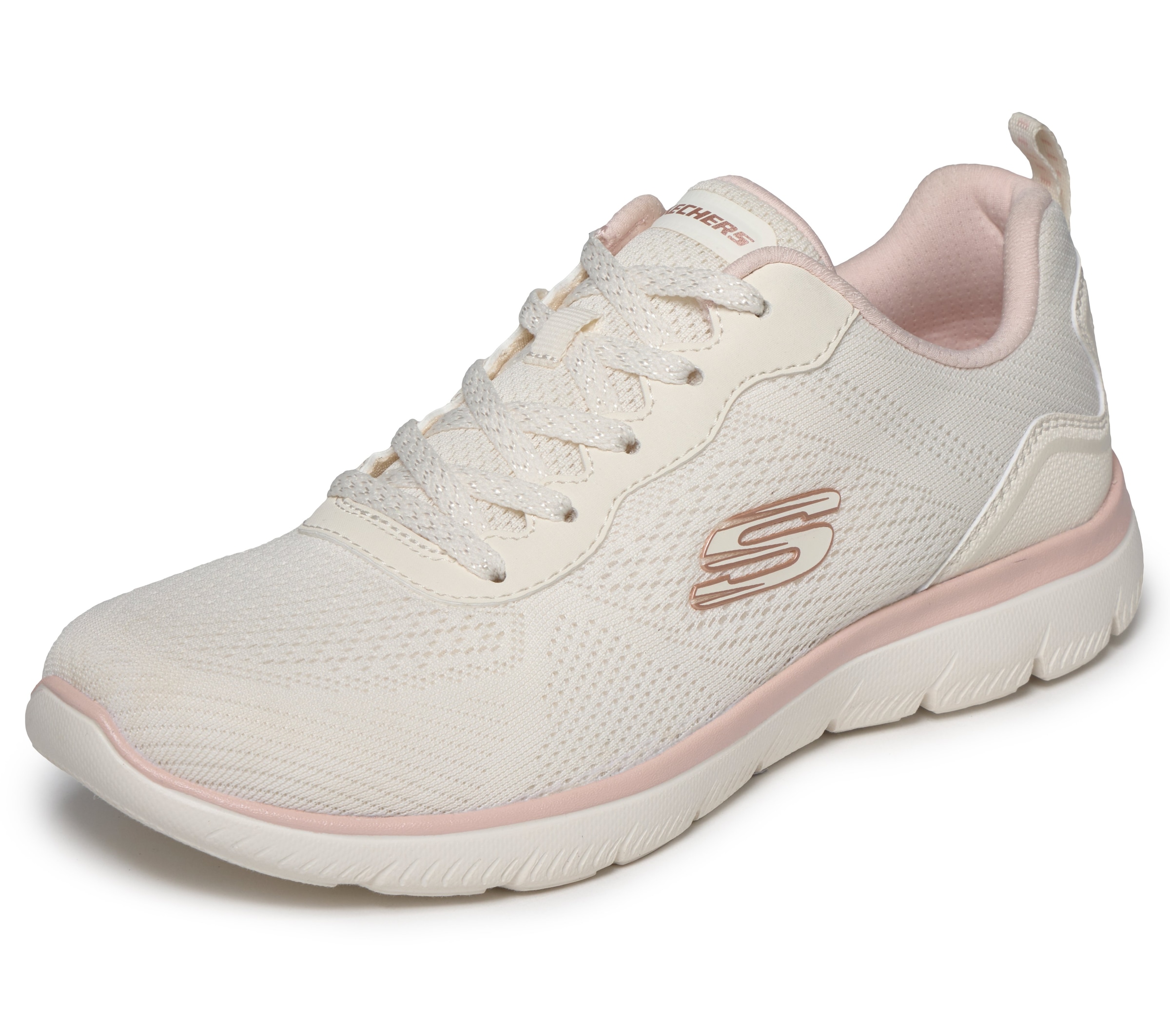Skechers Sneaker »SUMMITS-QUIET DREAM«  Schnürschuh, Halbschuh, Freizeitsneaker, maschinenwaschbar