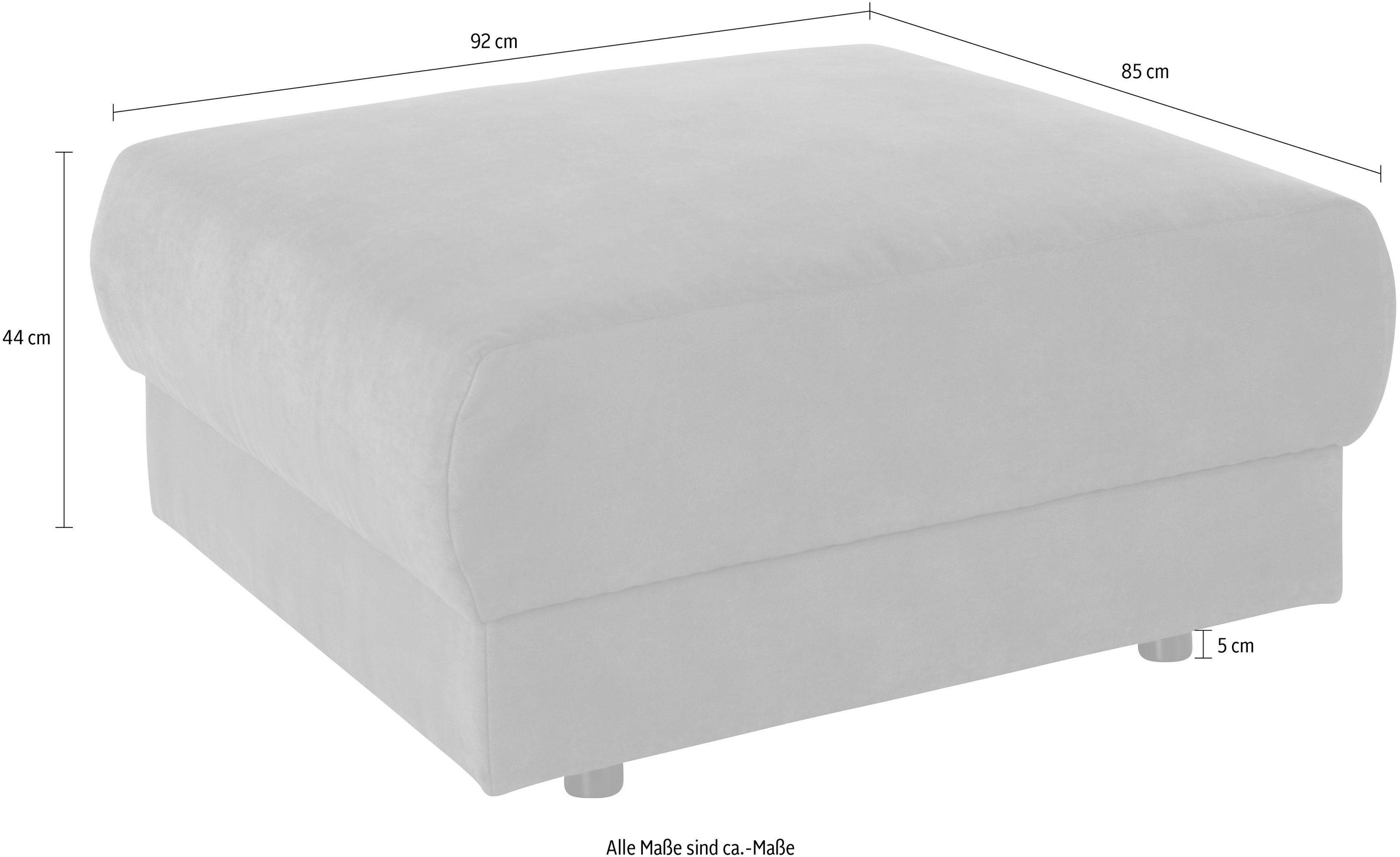 Home affaire Hocker »Hobro« in 3 Bezugsstoffen und vielen Farben, Design by Morten Georgsen