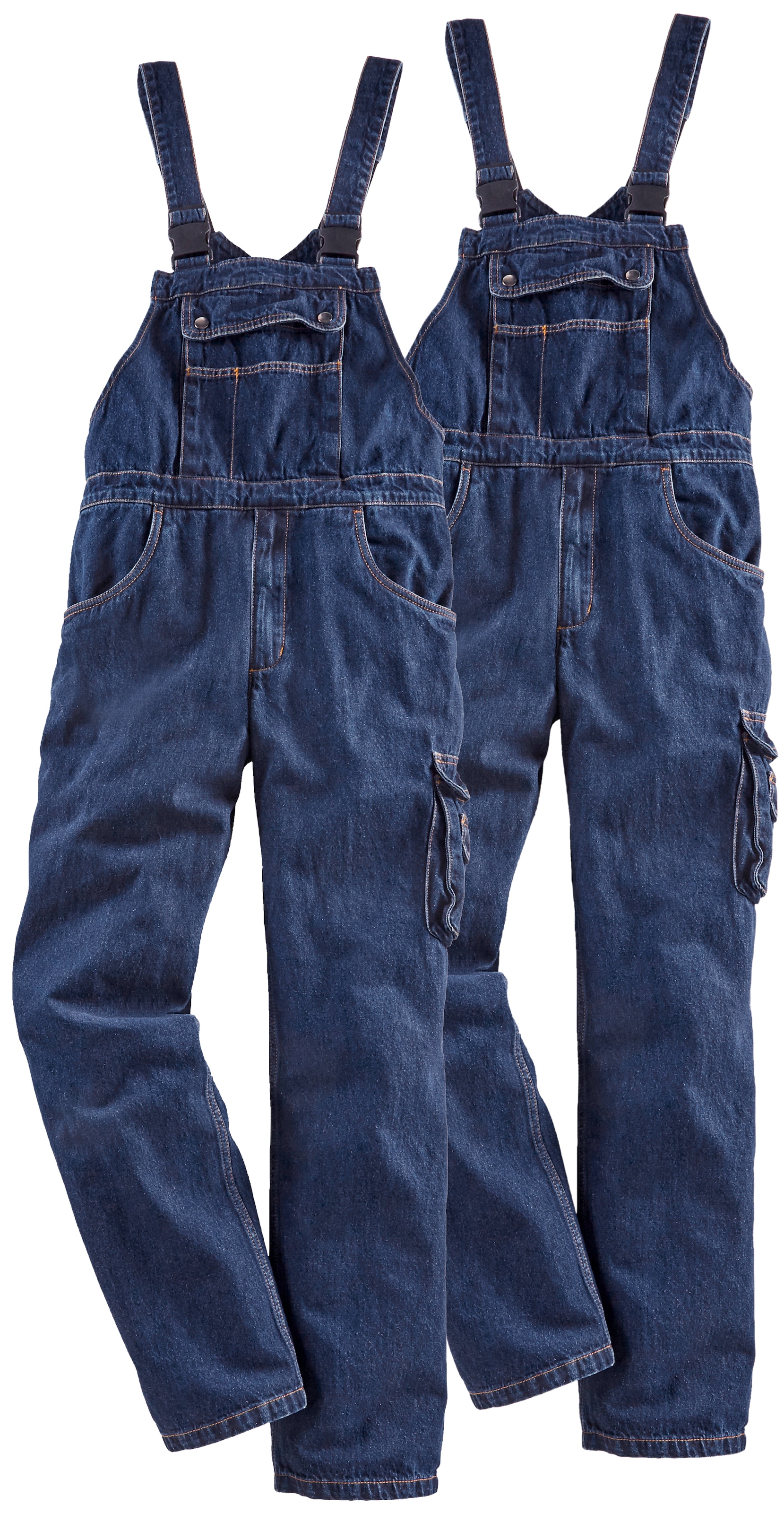 Northern Country Latzhose 2er-Pack, 11 tlg., langlebig), »Worker aus Jeans«, online Latzhosen Baumwolle, und Bund, OTTO fit 100% bestellen strapazierfähig comfort (2 mit Taschen, bei dehnbarem praktischen
