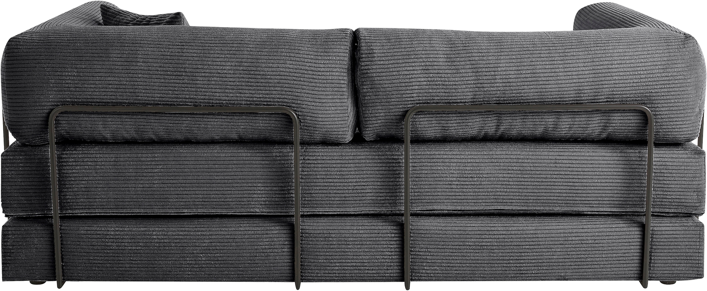 homsy by Ana Johnson Schlafsofa »Folda, Dauerschläfer, Breite 206 cm, Liegefläche 181x198 cm« mit Bett-/Schlaffunktion, Tonnentaschenfederkern mit Boxspringaufbau