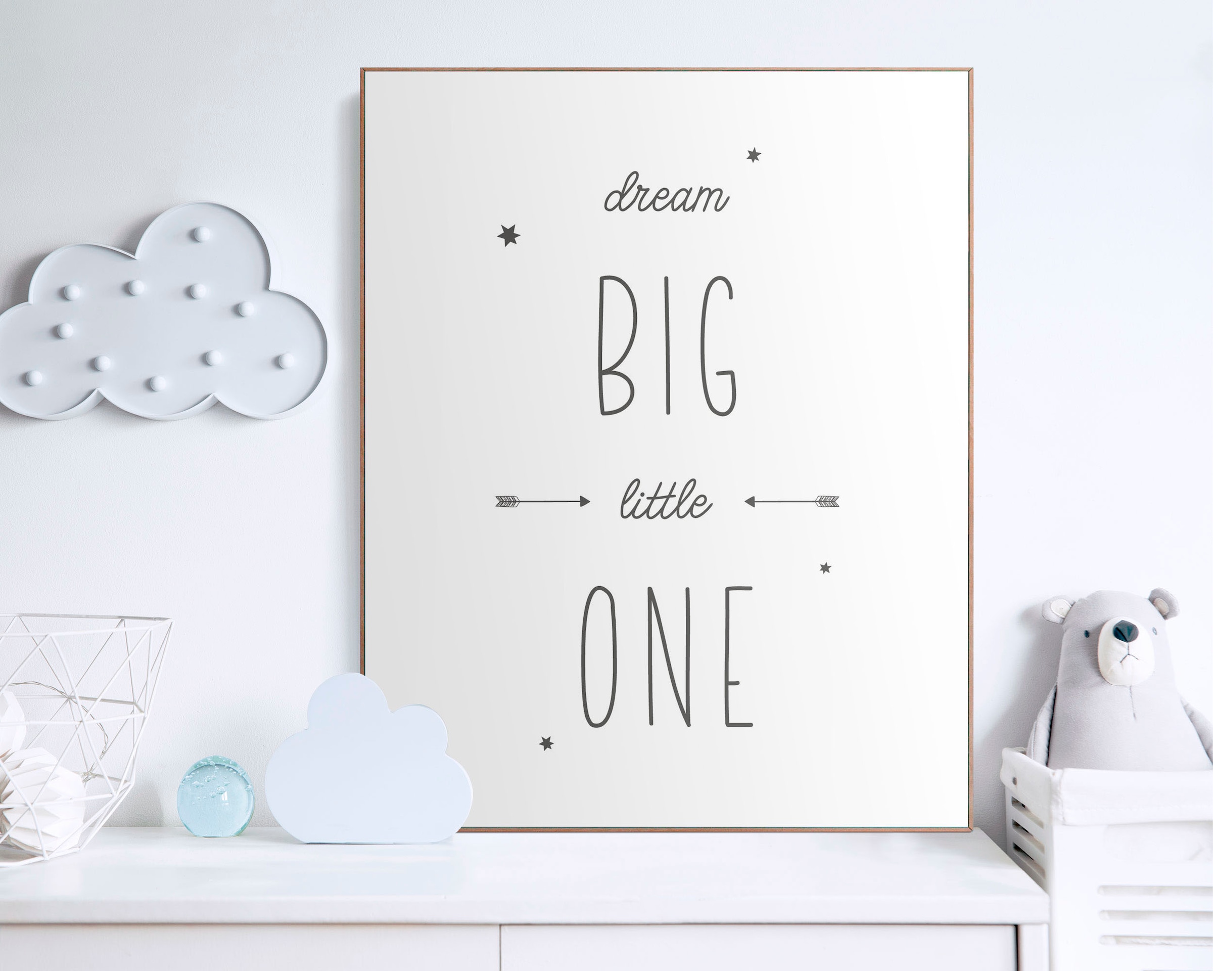 Reinders! Bild mit Rahmen »Dream Big Little One«, (1 St.)