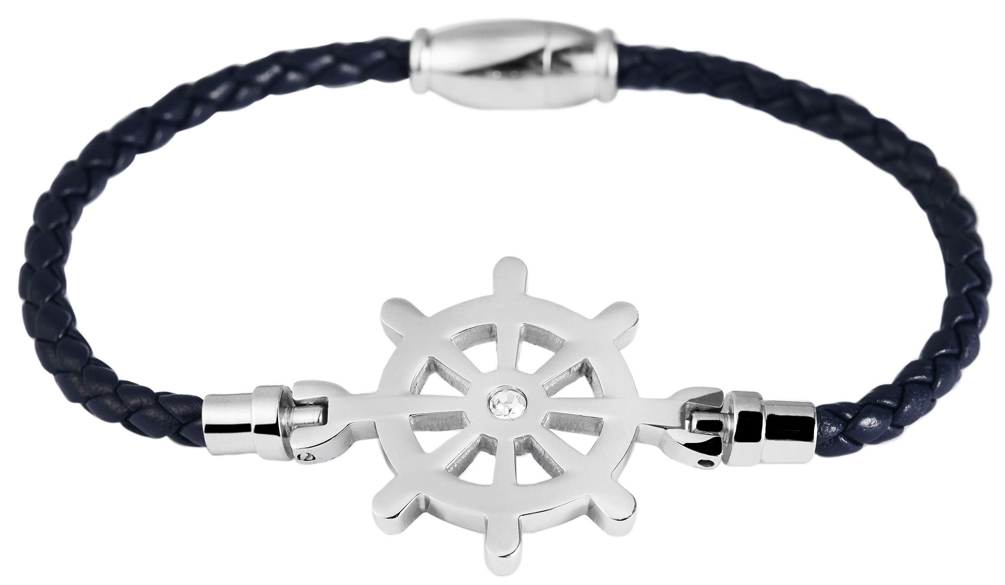 Adelia´s Armband »Damen Armband ¿ Textilarmband aus Leder 18 cm«
