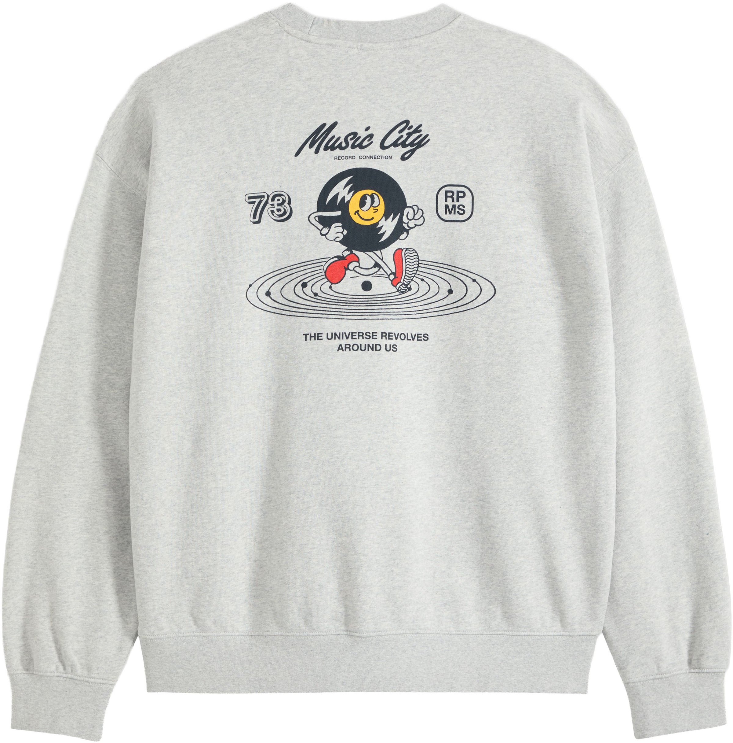 Levi's® Sweatshirt »SUNSET CREW«, Rückenteil mit plakativen Druck
