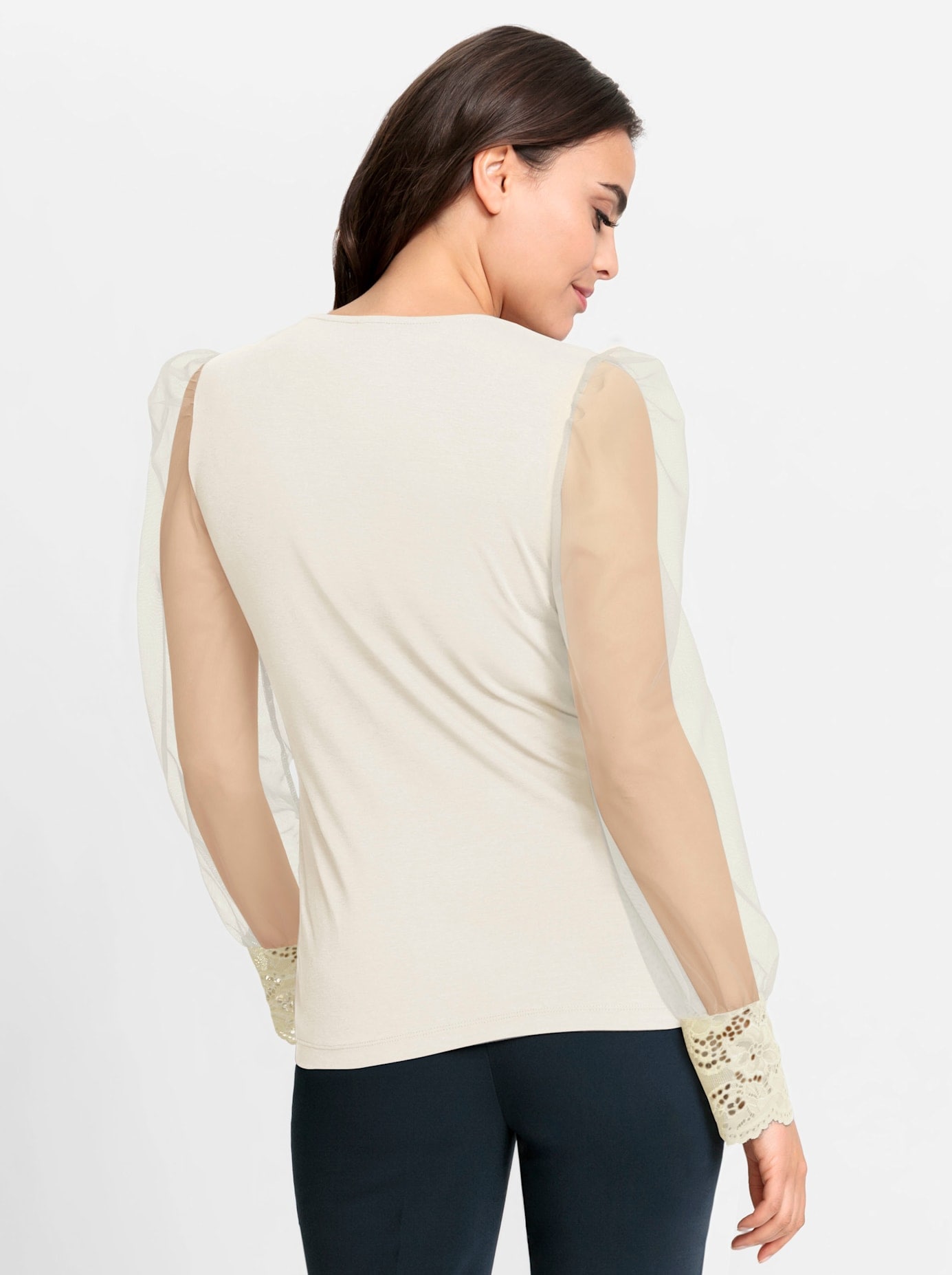 heine Spitzenshirt »Spitzen-Shirt«, (1 tlg.)