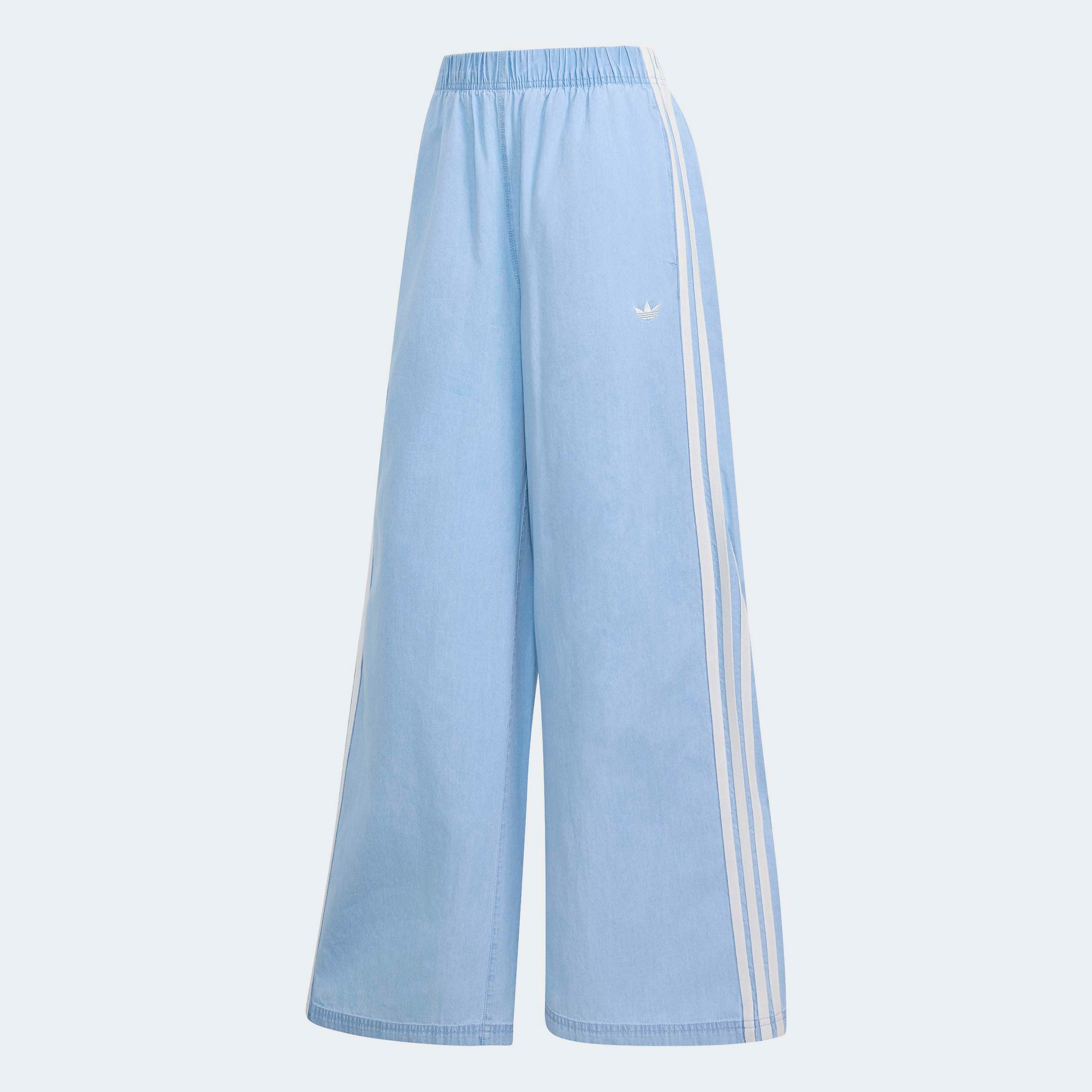 adidas Originals Sporthose »DENIM WIDE LEG«  Locker geschnittene Jeans für lässigen Style