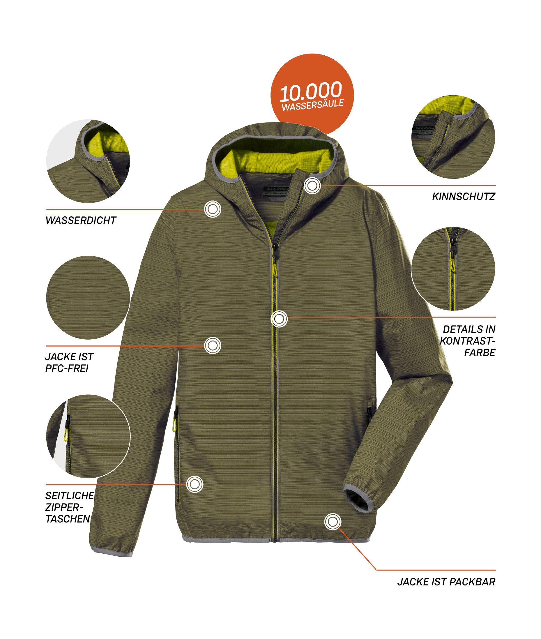 Killtec Outdoorjacke »KOS 4 MN JCKT«