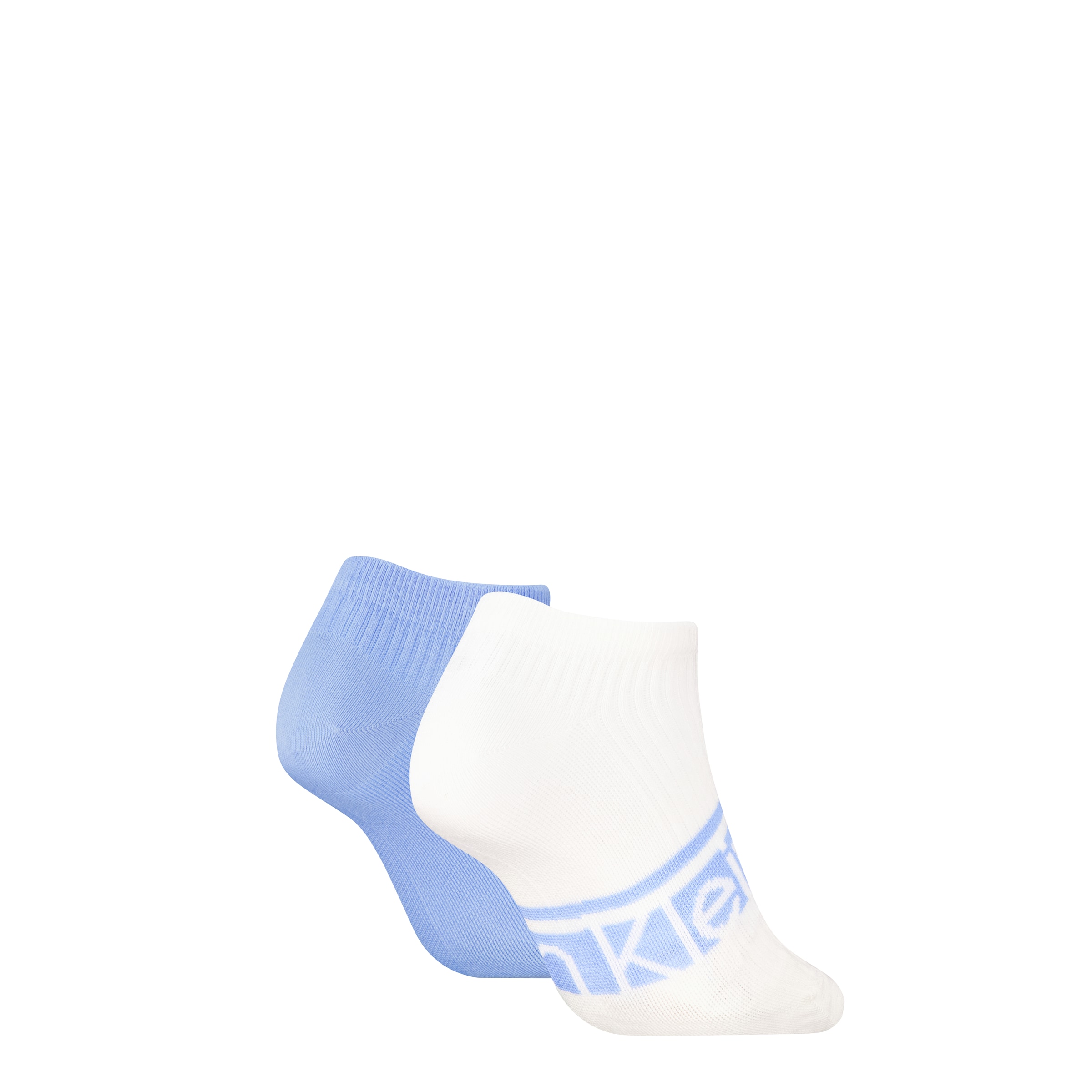 Calvin Klein Sneakersocken »CK WOMEN SNEAKER LOGO STRIPE« 2 Paar,  mit Logoschriftzug, Cotton-Mix