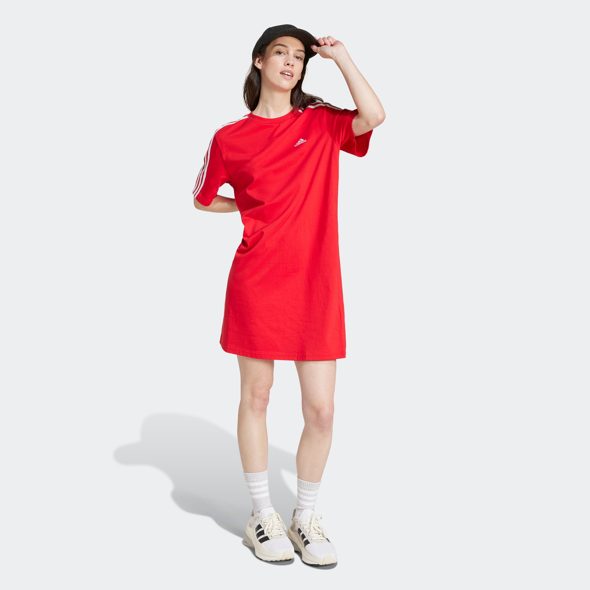 adidas Sportswear Shirtkleid »W 3S BF T DR«, (1 tlg.)