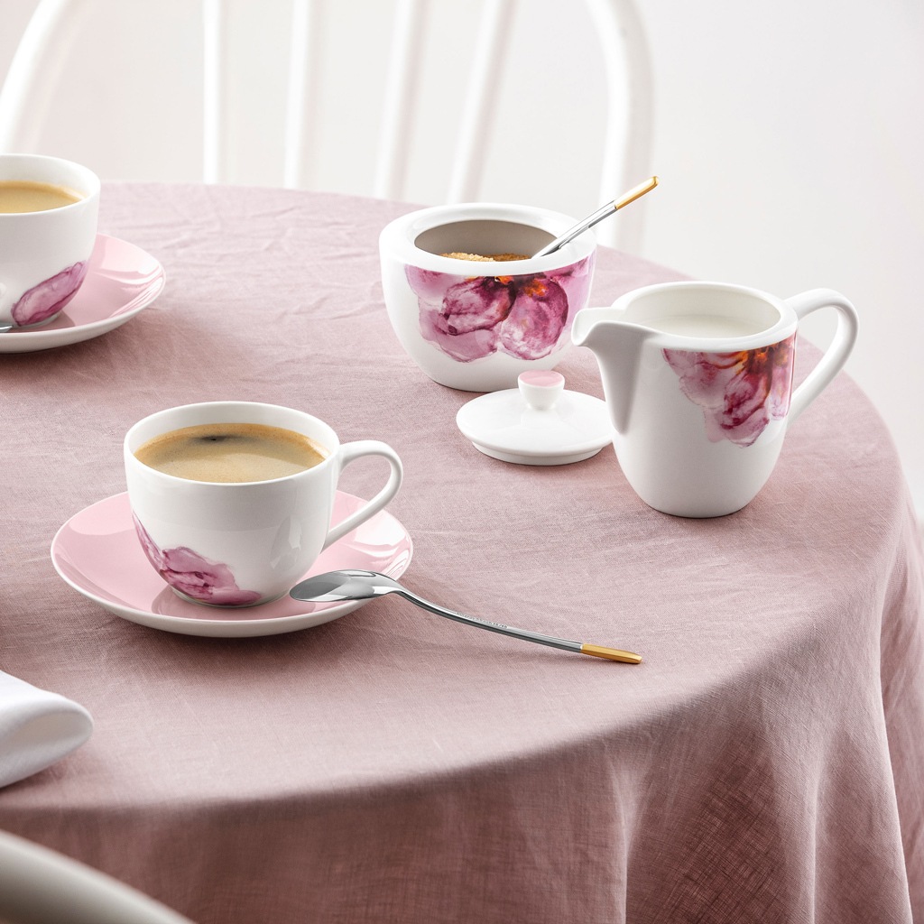 Villeroy & Boch Milchbehälter »Milchkännchen Rose Garden 210 ml bunt«