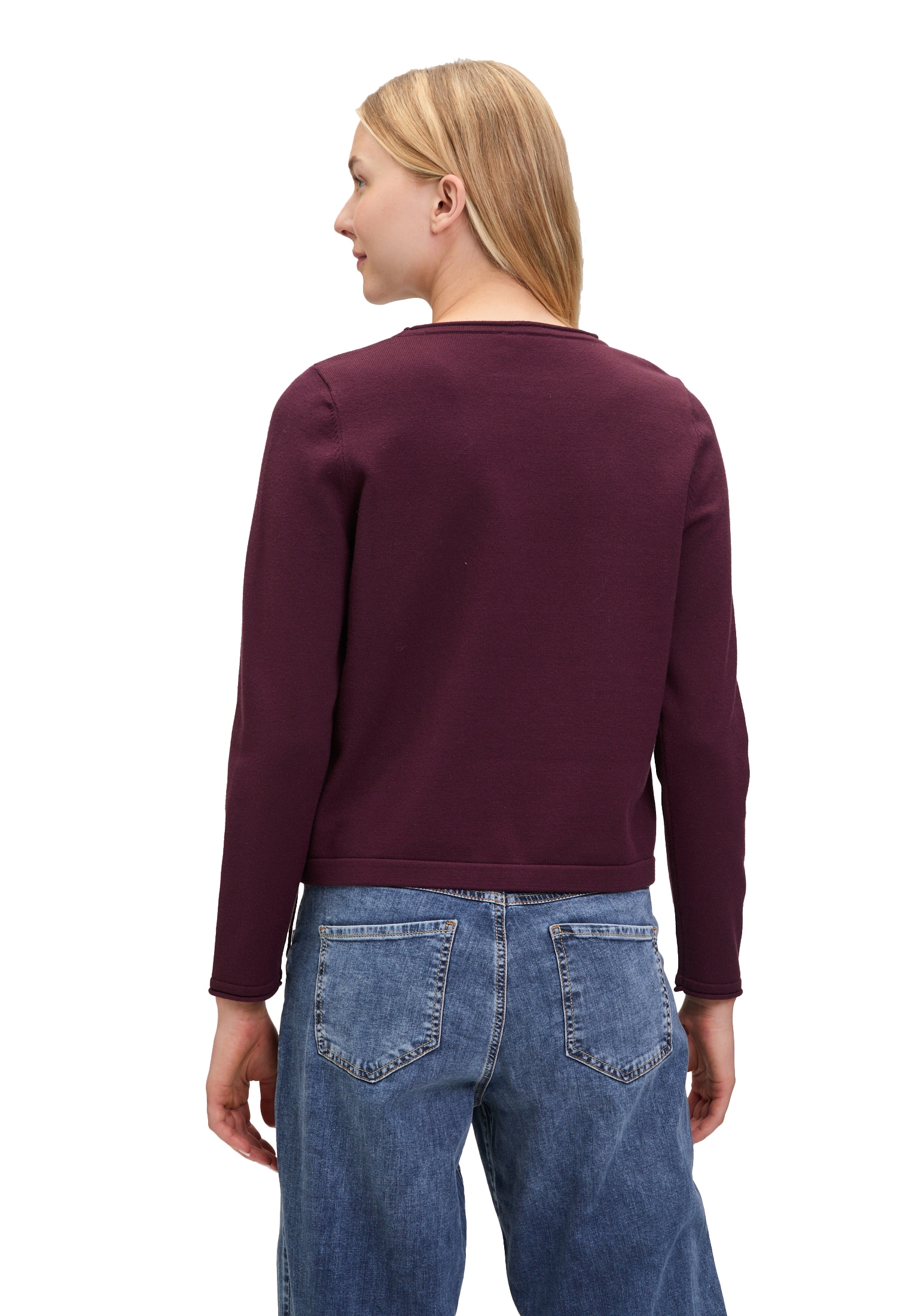 Cartoon Strickpullover »Strickpullover mit Rundhalsausschnitt«