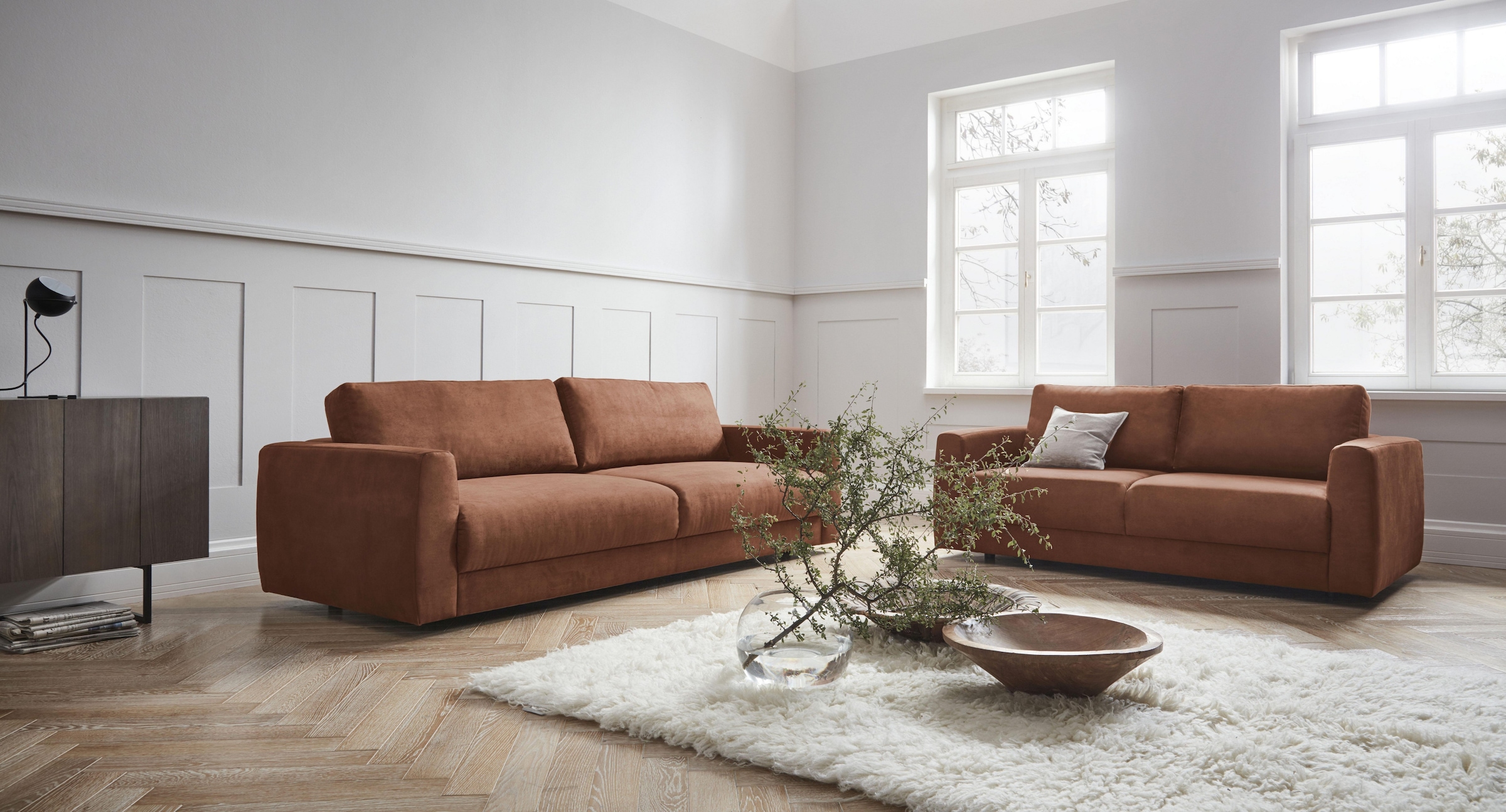 andas 2,5-Sitzer »Hobro« in 3 Bezugsqualitäten in vielen Farben, Design by Morten Georgsen