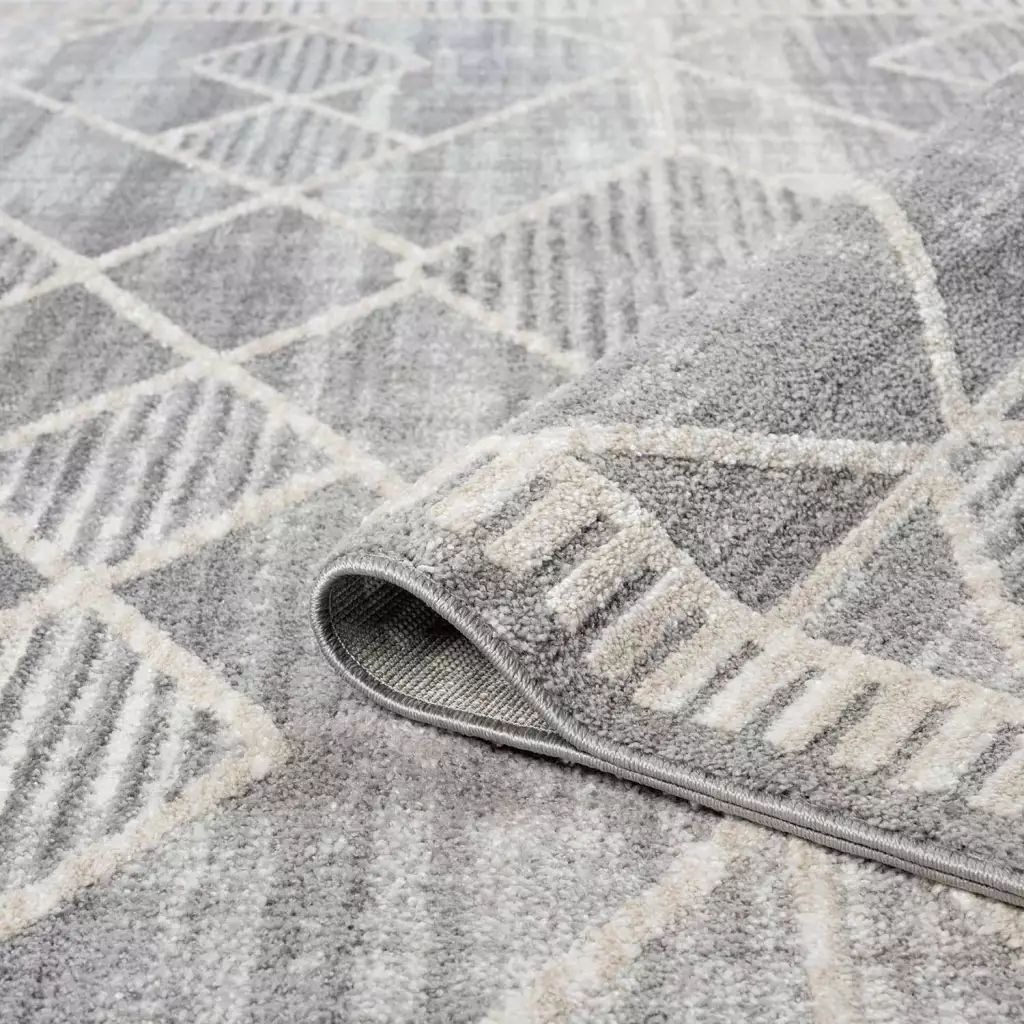 Carpet City Teppich »FLAIR178«, rechteckig, 11 mm Höhe, Kurzflor-Teppich, Skandi-Stil, Wohnzimmer