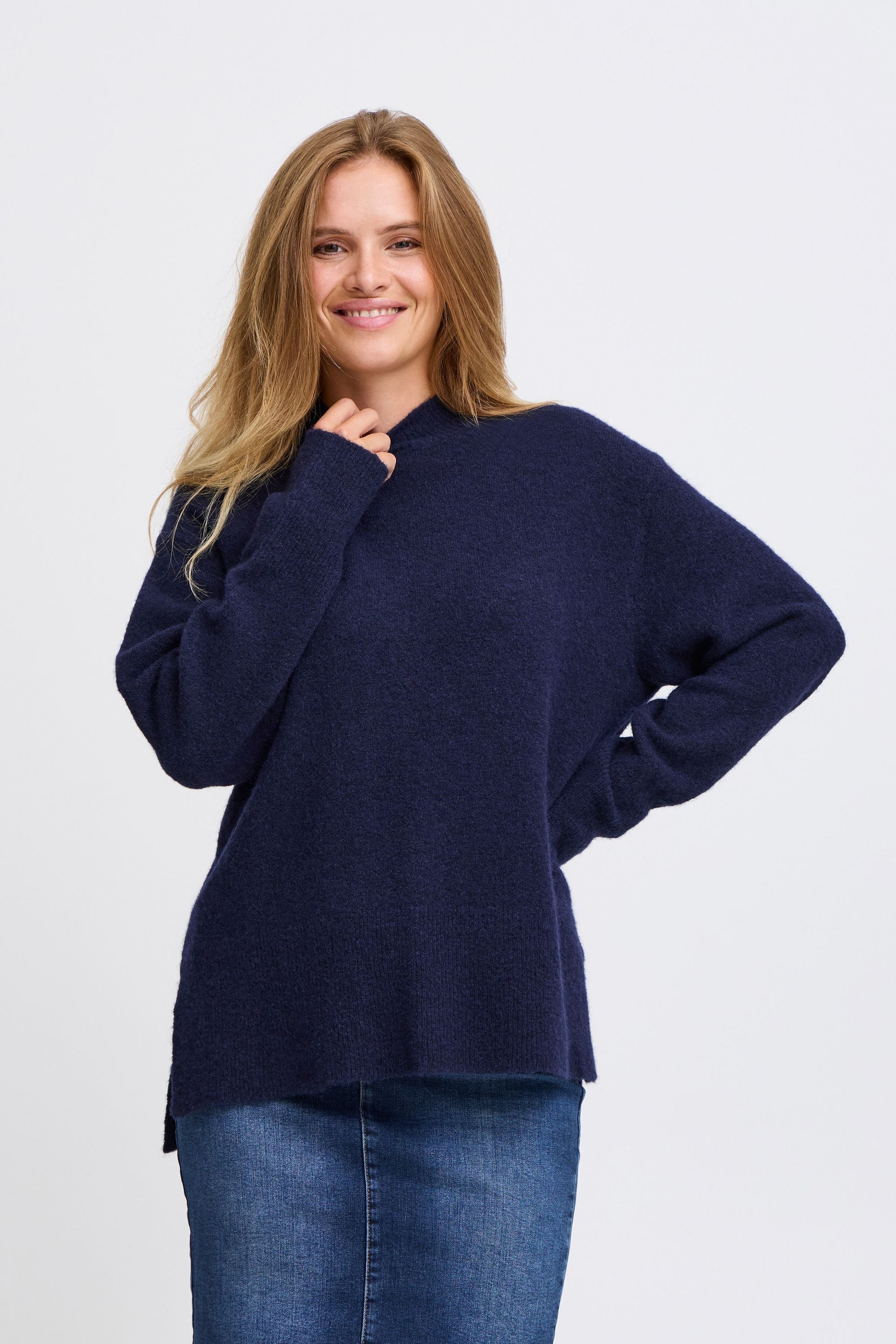 Pulz Jeans Strickfleece-Pullover »Strickpullover PZASTRA Turtleneck Pullover«