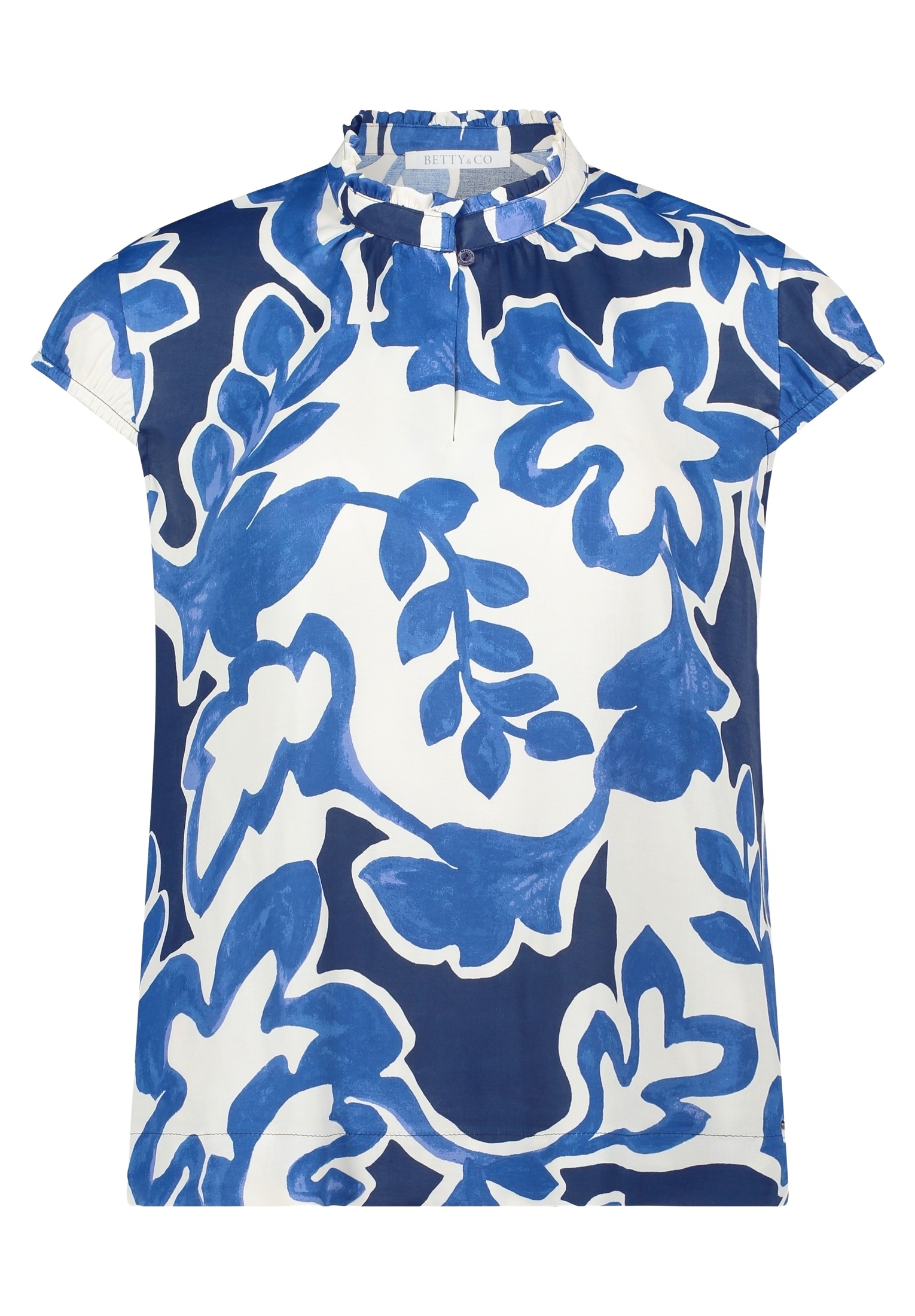 Betty&Co Schlupfbluse »Schlupfbluse kurzarm«
