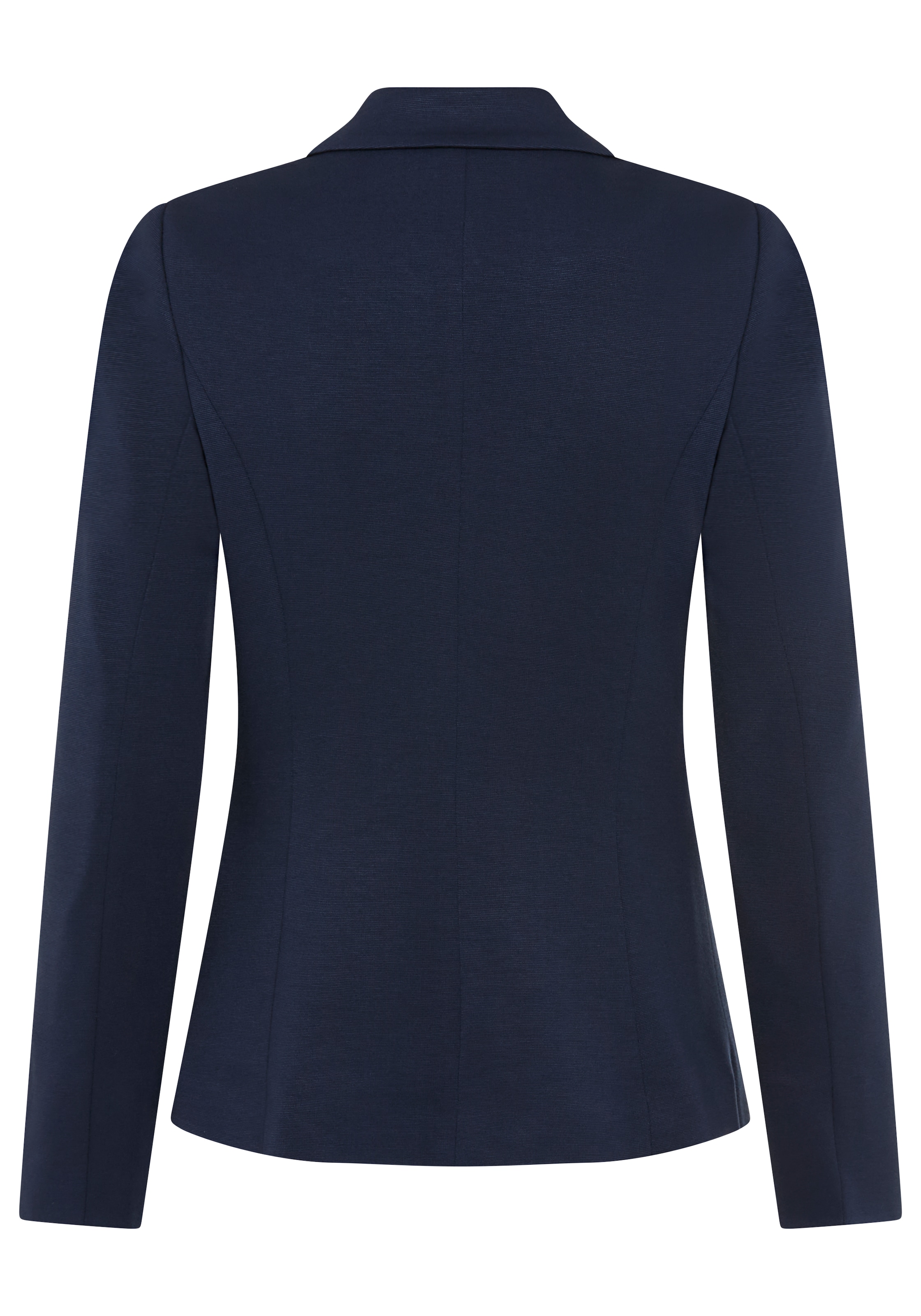 Bruno Banani Kurzblazer hüftlange Schnittform, figurbetonte Passform, mit Markenlabel
