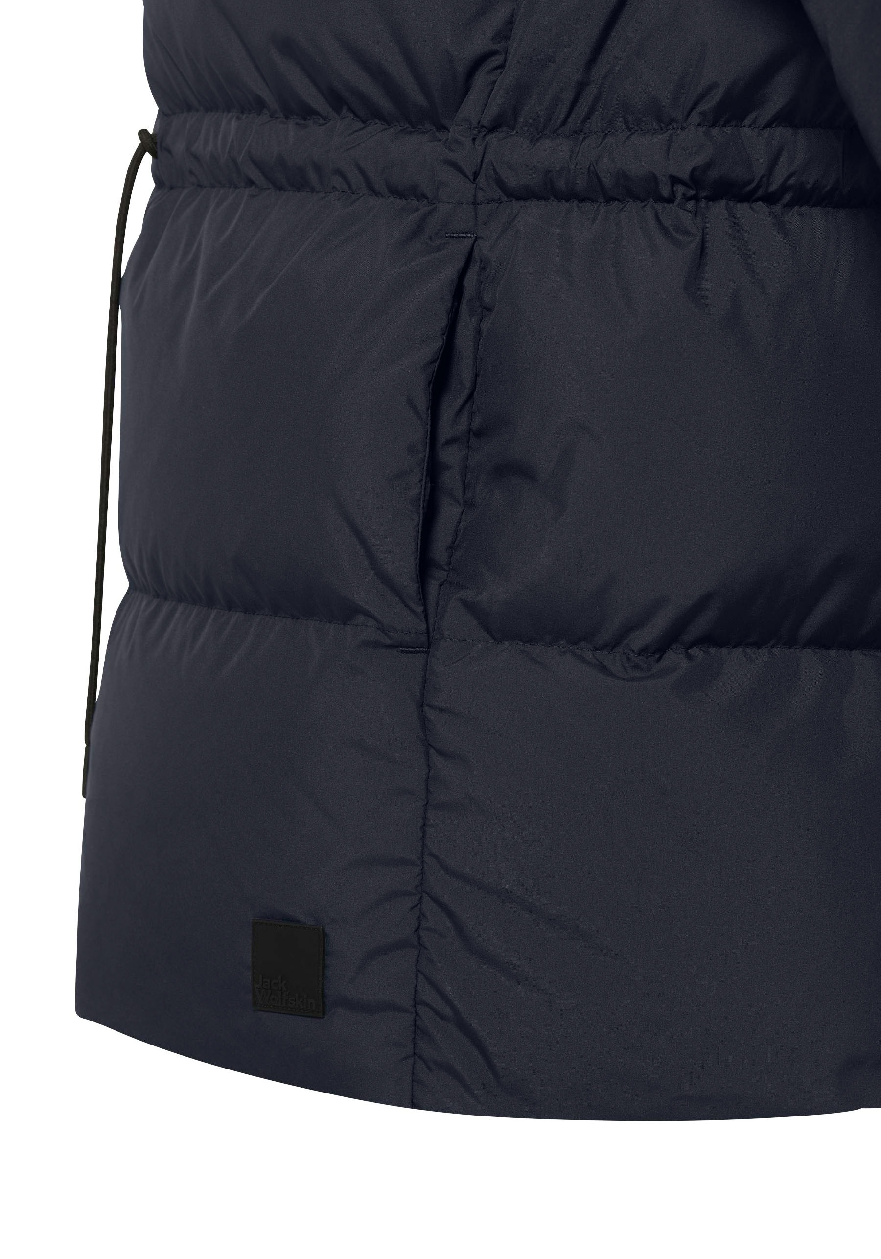 Jack Wolfskin Daunenjacke »KIRSCHALLEE«, mit Kapuze, Winterjacke