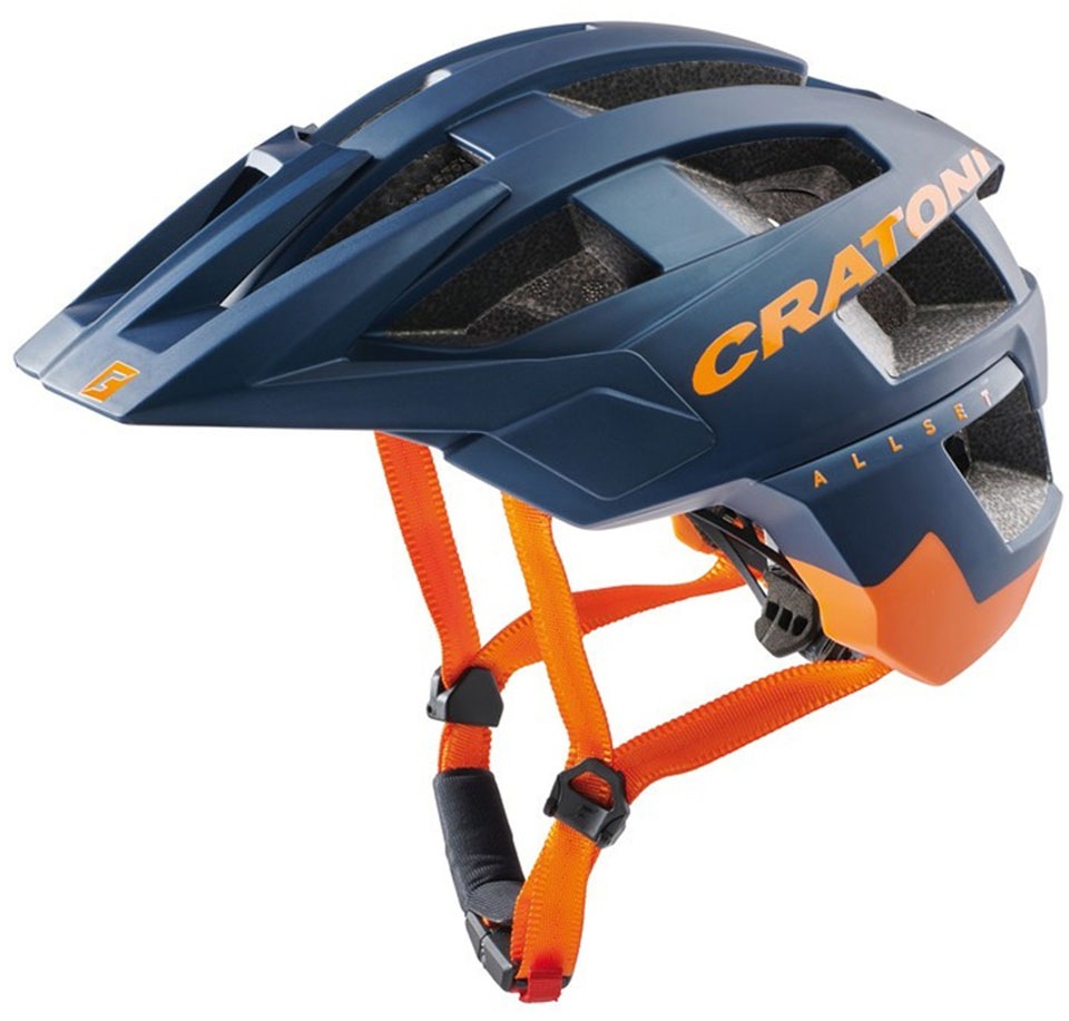 Cratoni Fahrradhelm »AllSet« in blau, Größe 54/58 Kopfumfang: 54 cm - 58 cm