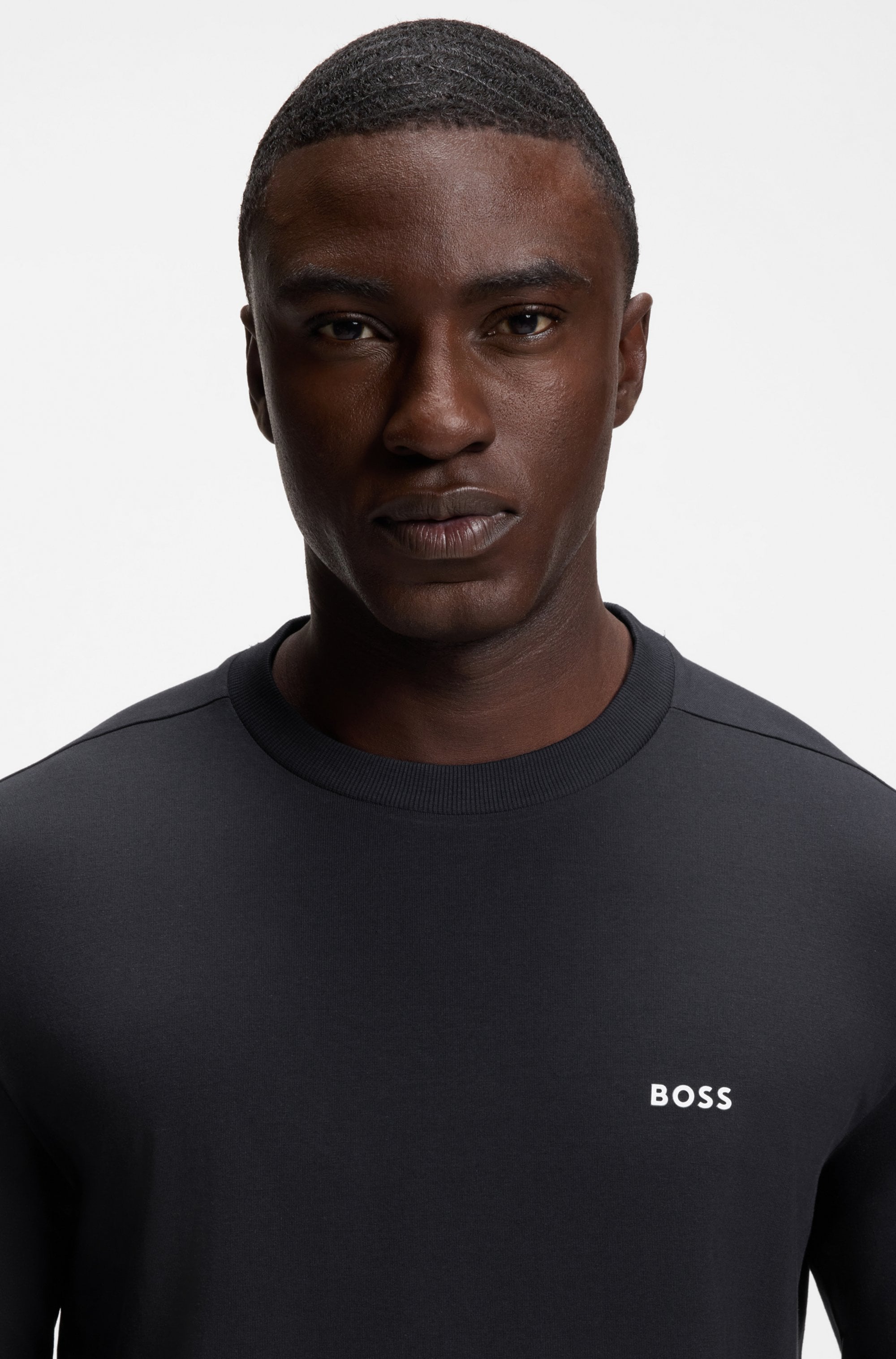 BOSS GREEN Langarmshirt »Tee Long« mit Rundhalsausschnitt