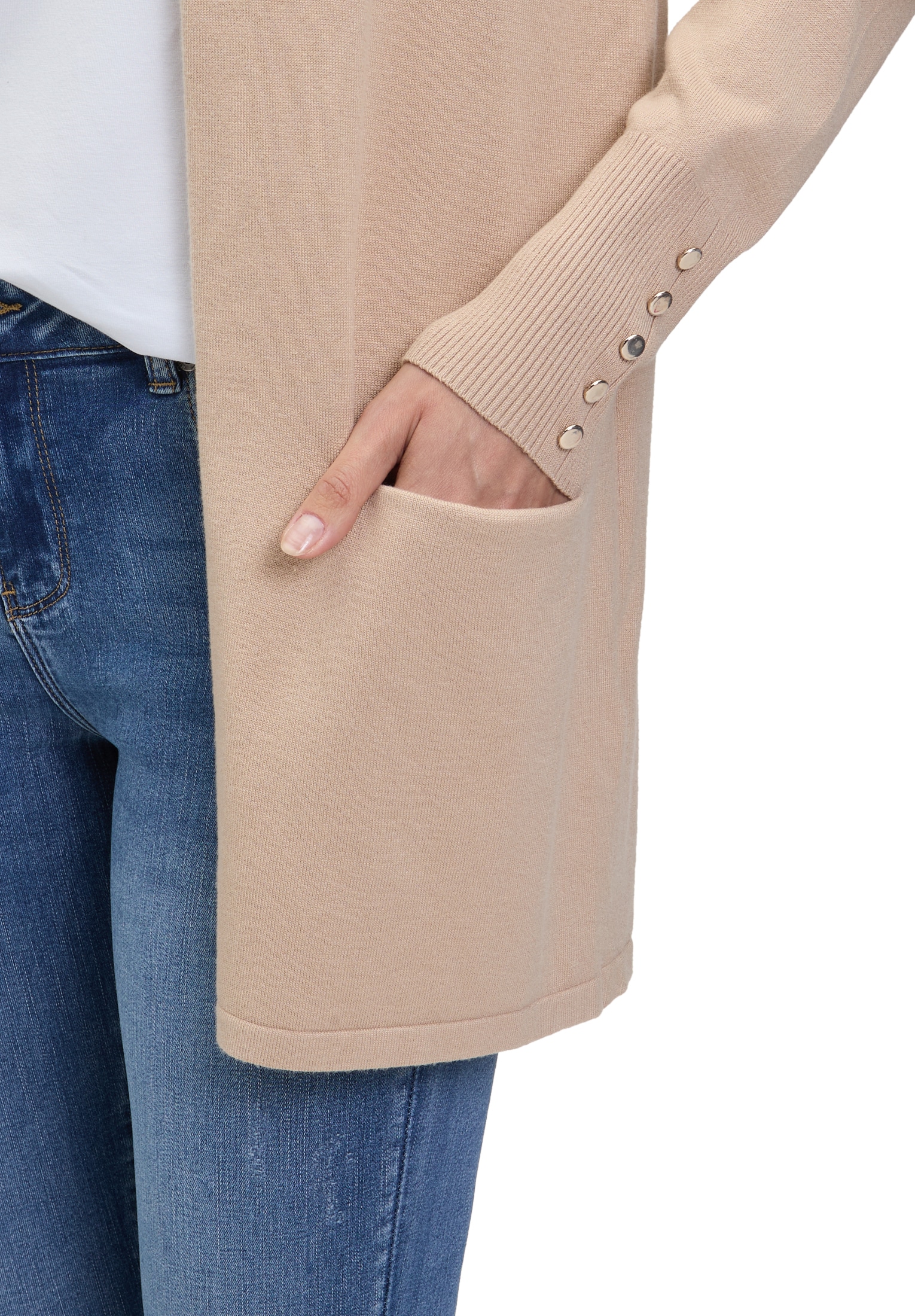 Betty Barclay Strickjacke »Feinstrickjacke mit Taschen«
