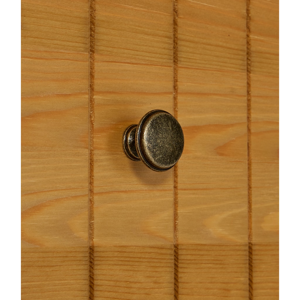 Home affaire Unterschrank »Vili«, Breite 34 cm, Badezimmerschrank aus Massivholz, Kiefernholz