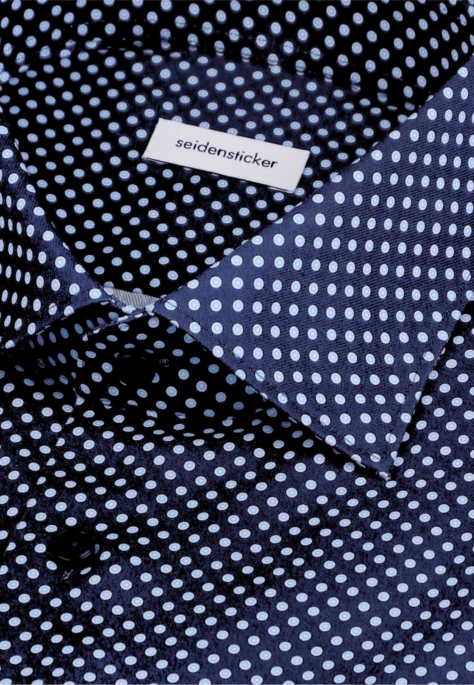 seidensticker Businesshemd »Schwarze Rose«, Slim 1/1 Kentkragen Druck