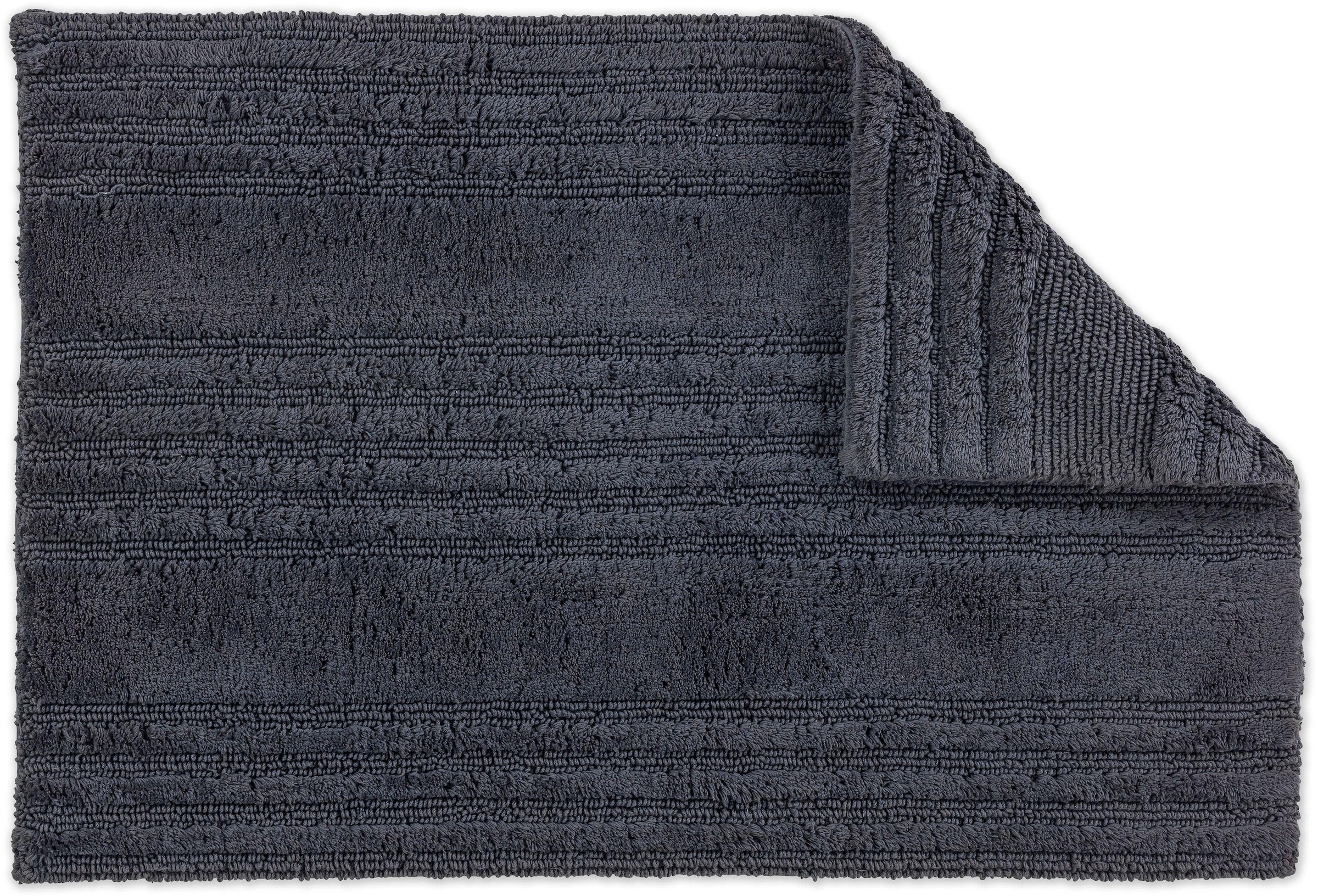 SCHÖNER WOHNEN-Kollektion Badematte »Bahamas Streifen«, fußbodenheizungsgeeignet-beidseitig nutzbar, waschbar, Streifen Design, Badezimmerteppich, Baumwolle