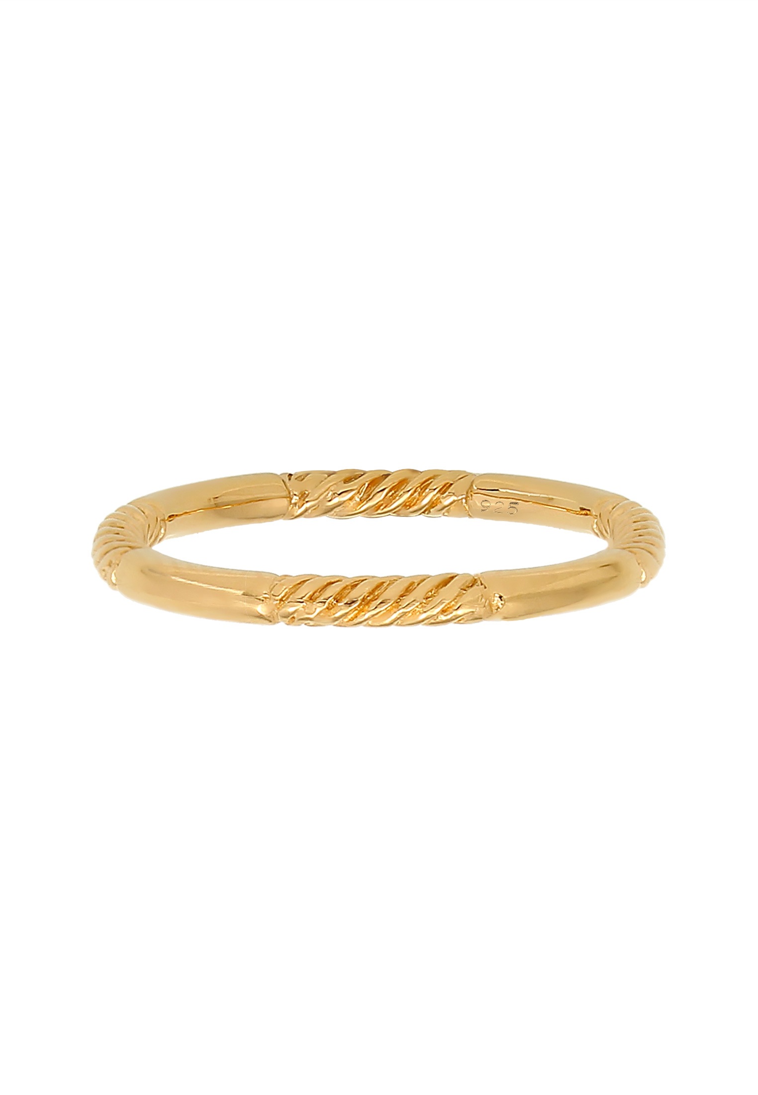 Elli Silberring »Ring Gedreht Basic Schlicht 925 Silber«