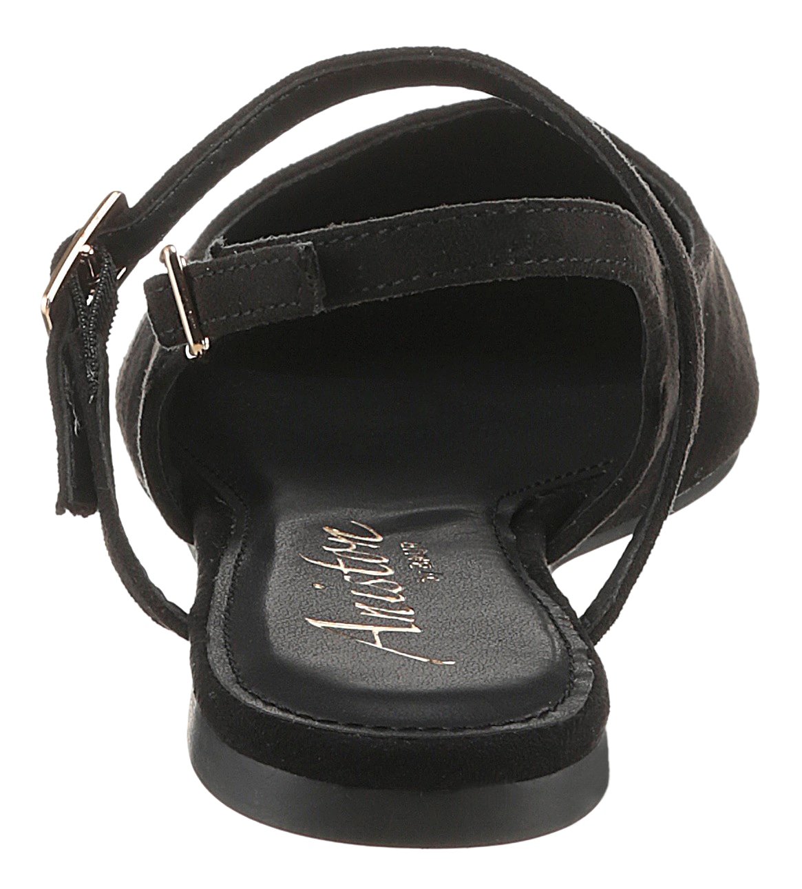 Aniston SHOES Slingpumps, Flat, Sommerschuh, Riemchensandale - neue KOLLEKTION, schmale Form