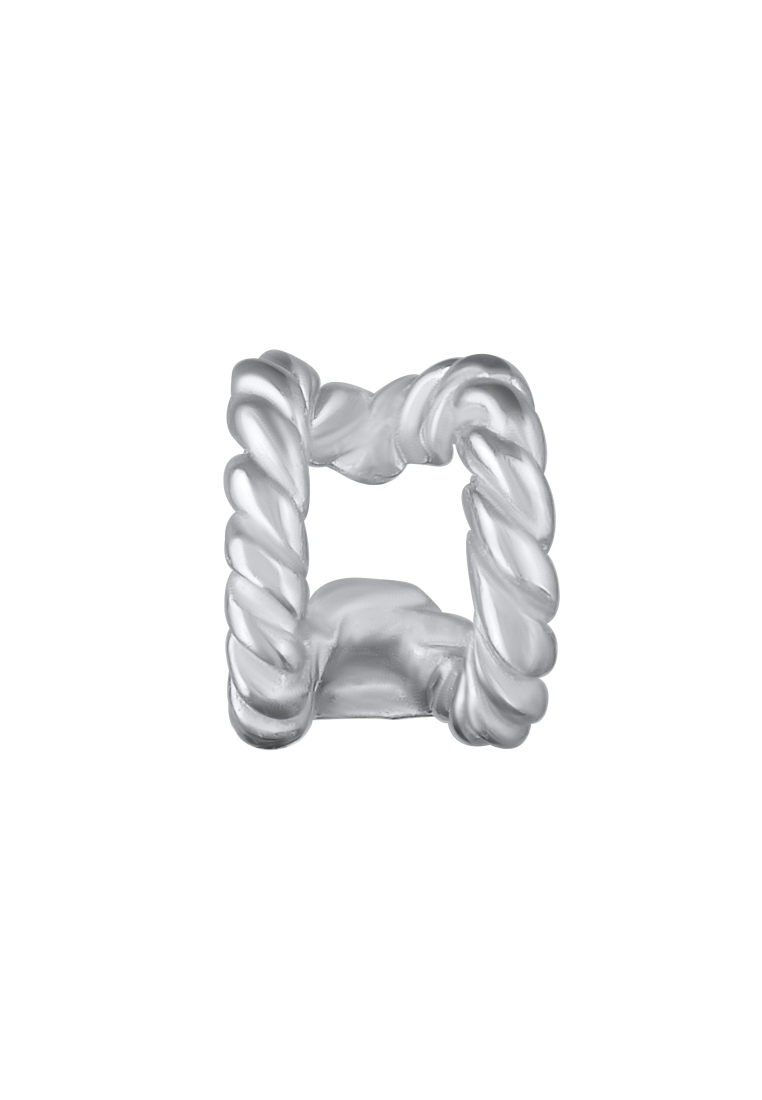 Elli Ohrklemme »Ohrringe Single Earcuff Double Twisted Look 925 Silber«