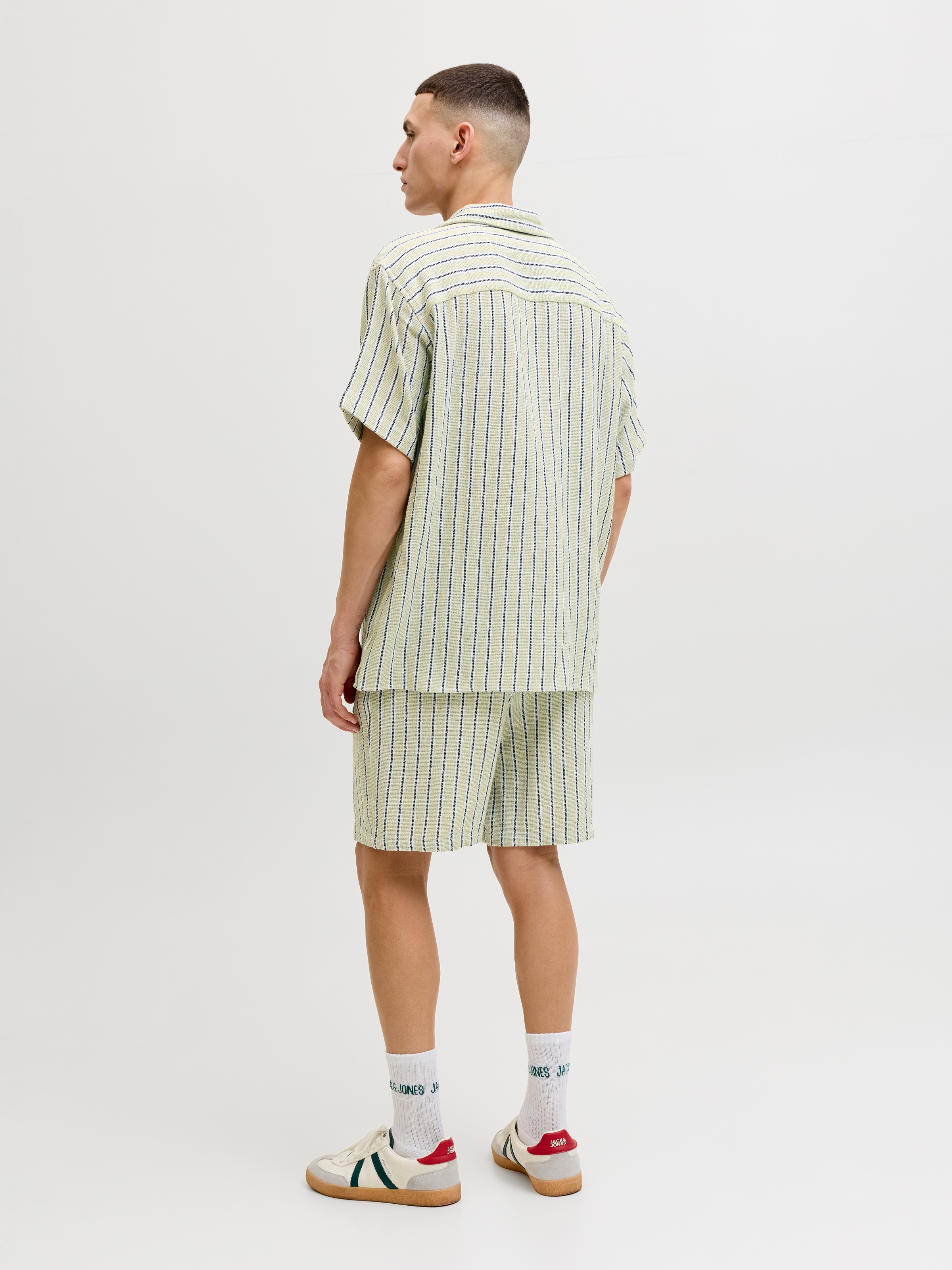 Jack & Jones Shorts »JPSTJAIDEN COBA STRIPE JOG SHORT SRT SN«