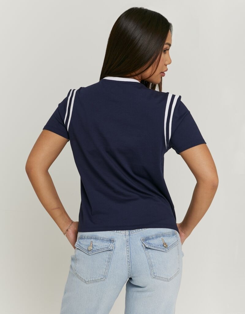 Tally Weijl T-Shirt »STSCOORCUN2« Baumwolle , Statement-Shirt mit Rundhals-Ausschnitt und Druck