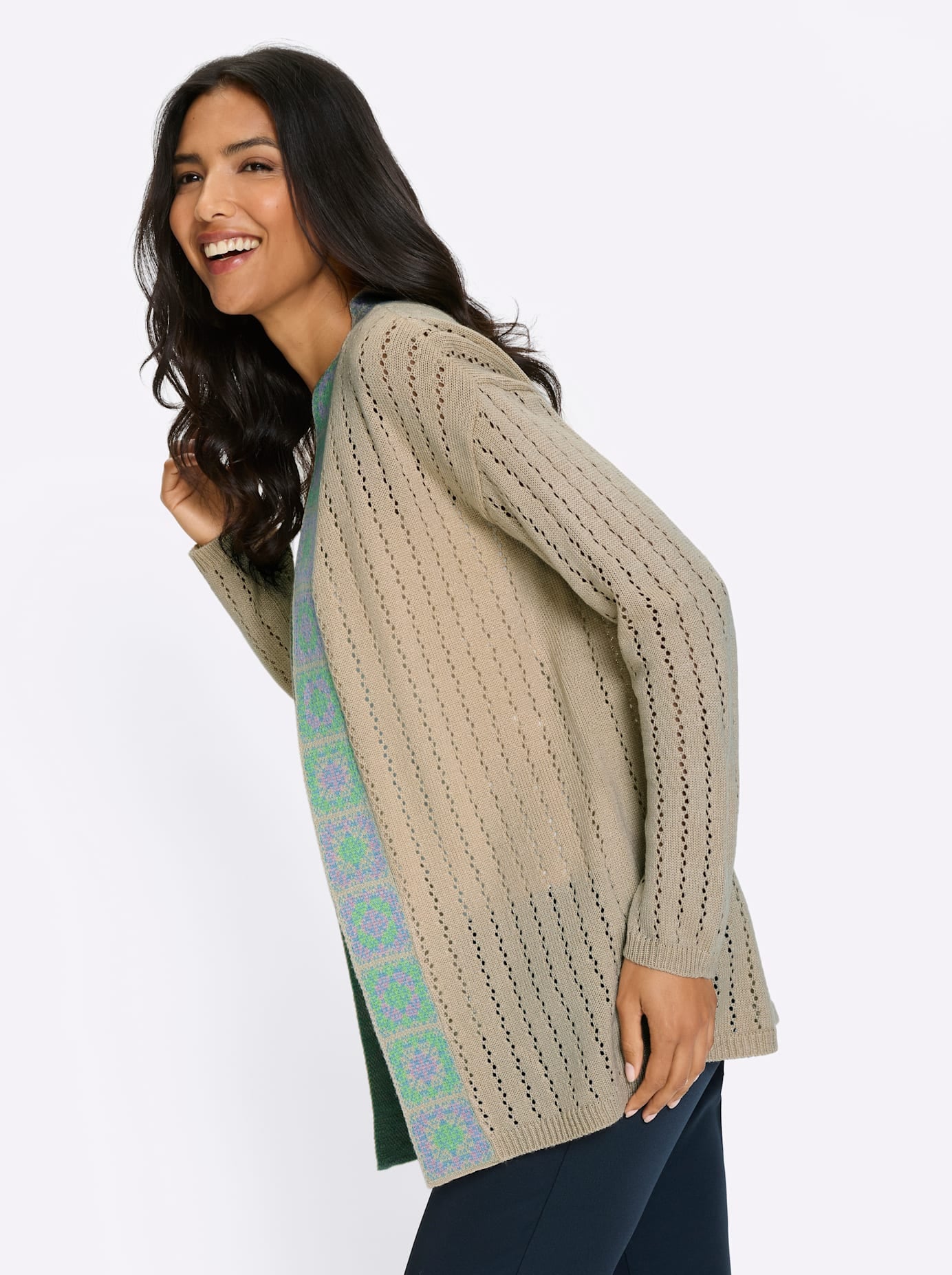 Classic Basics Strickjacke
