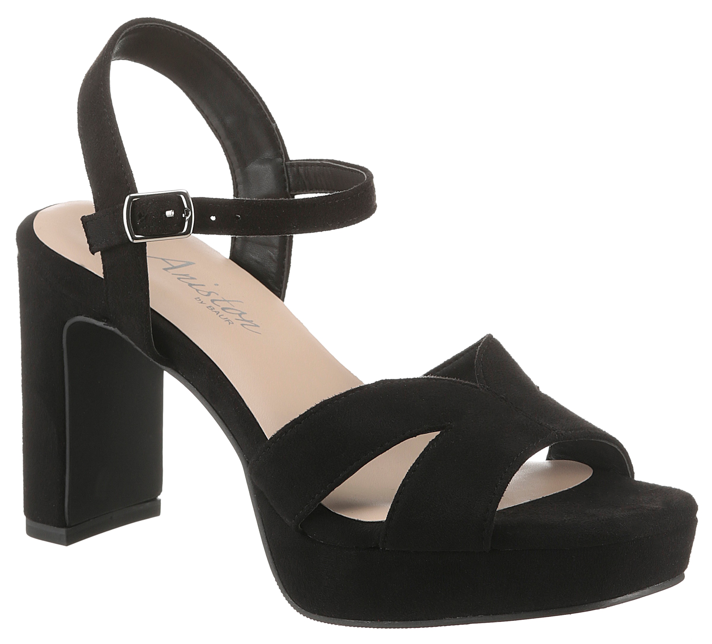 Aniston SHOES High-Heel-Sandalette, Sommerschuh, Abendsanale, Plateau - NEUE KOLLEKTION