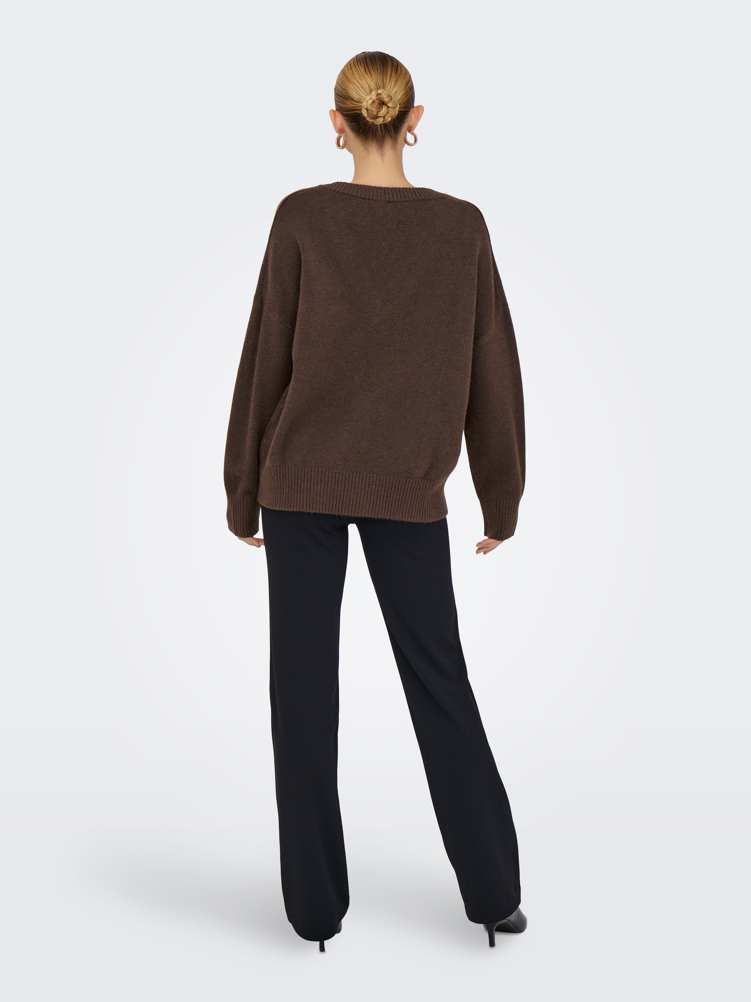 ONLY V-Ausschnitt-Pullover »ONLMARI LS LOOSE V-NECK KNT«