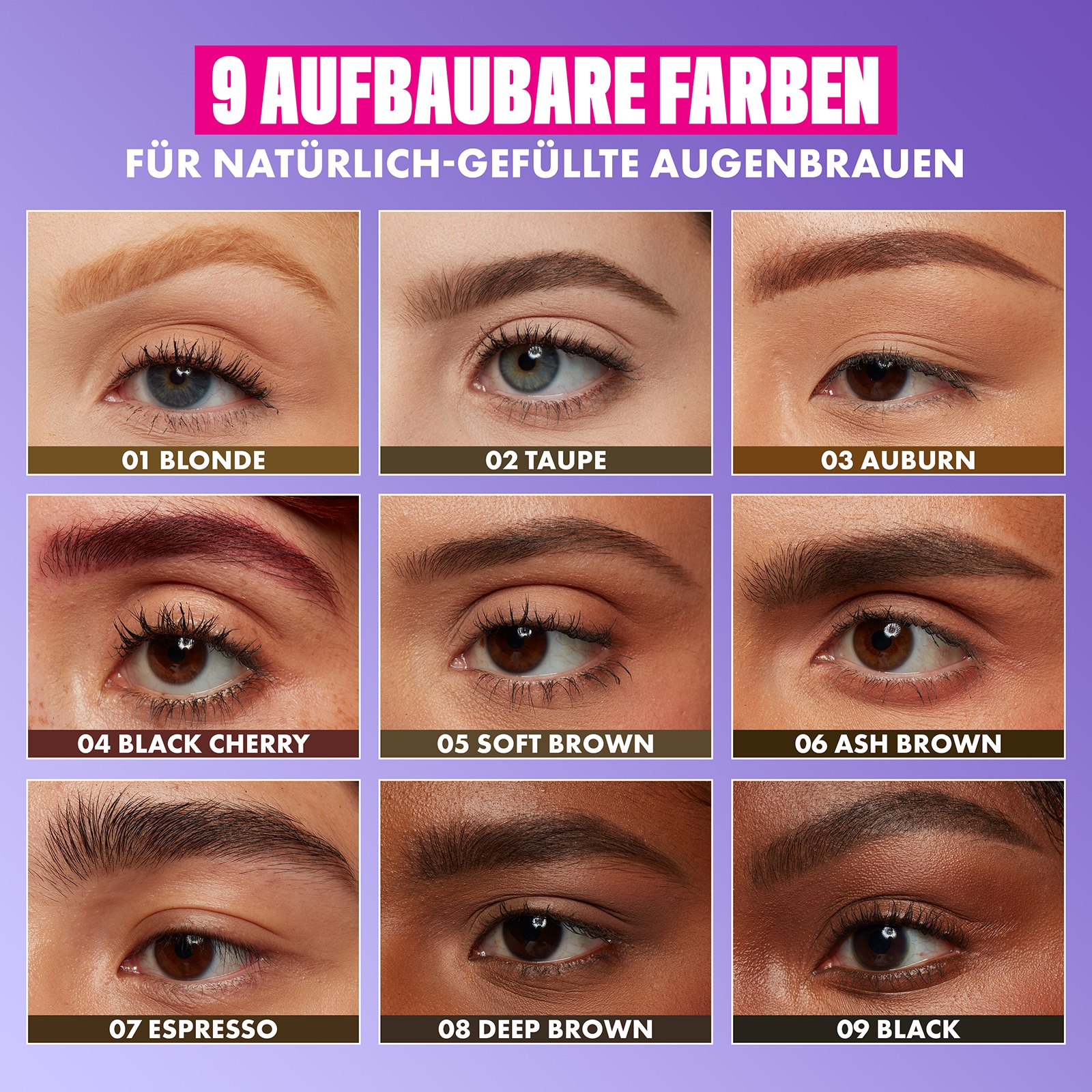 NYX Augenbrauenpflege »Makeup Powder Louder Brow Pencil«, mit Mikrofiber