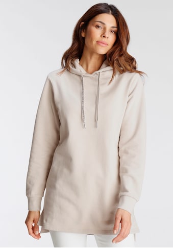 Longsweatshirt »mit Kapuze«