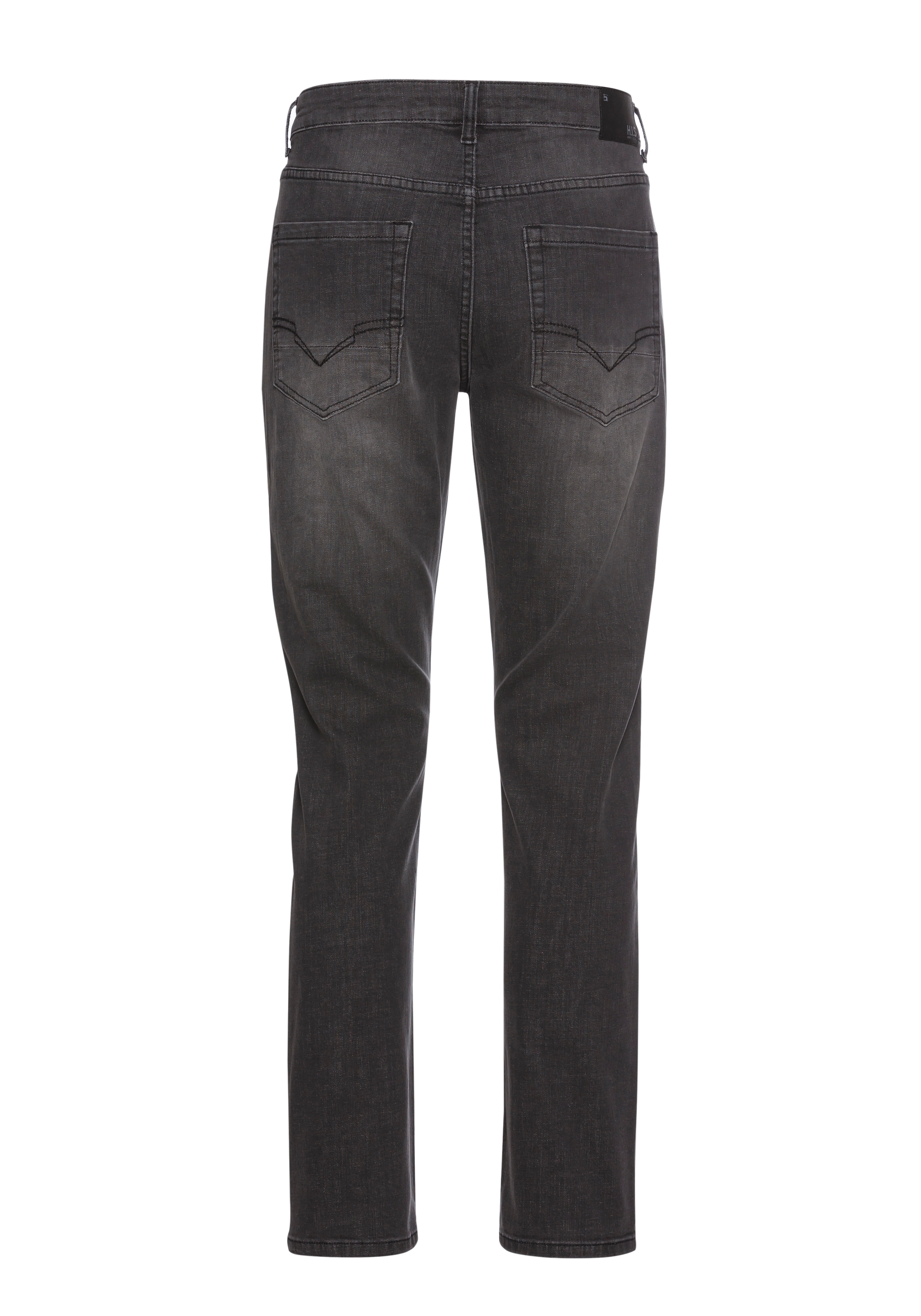 H.I.S Straight-Jeans »DIX«, gerade Beinform, niedrige Leibhöhe, Used-Waschung