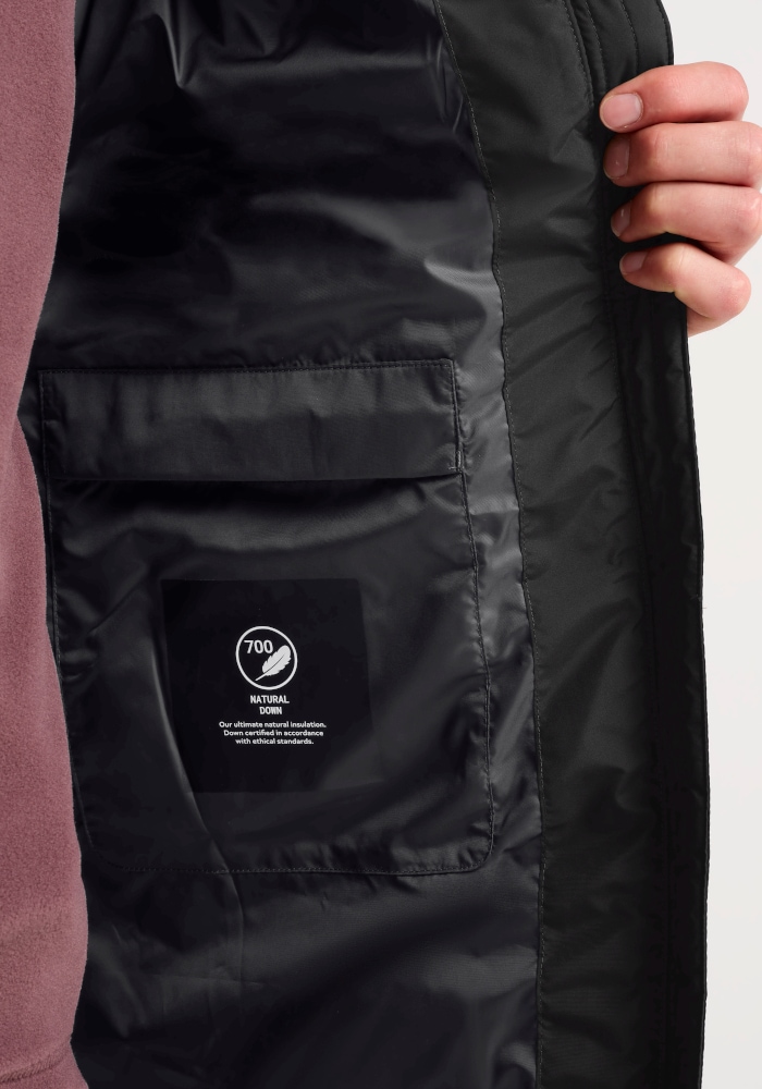 Jack Wolfskin Daunenmantel »COLONIUS COAT M RDS« mit Polyesterfutter, aus Polyester