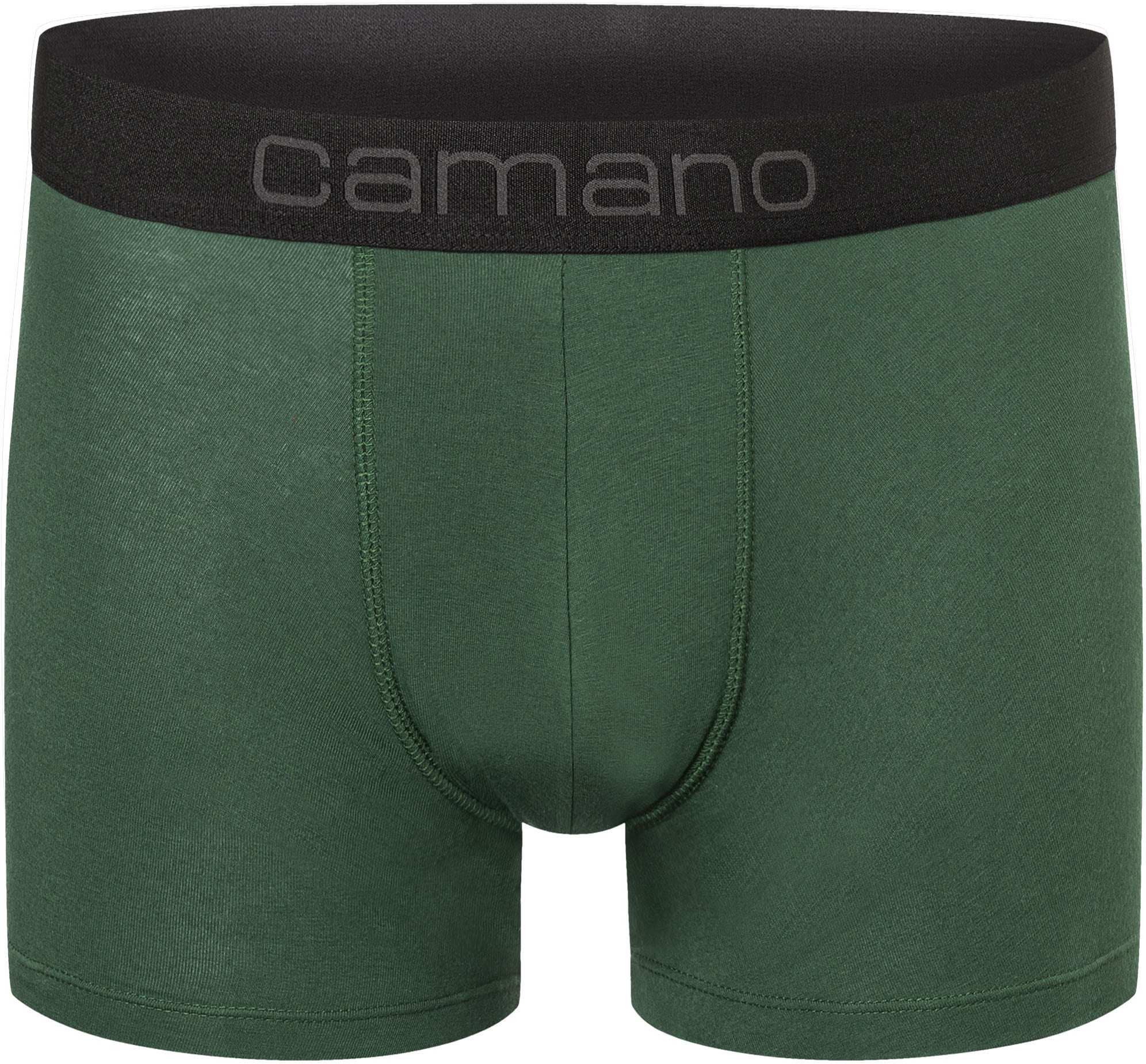 Camano Boxershorts »comfort«, (2er Pack), mit elastischem Logobund