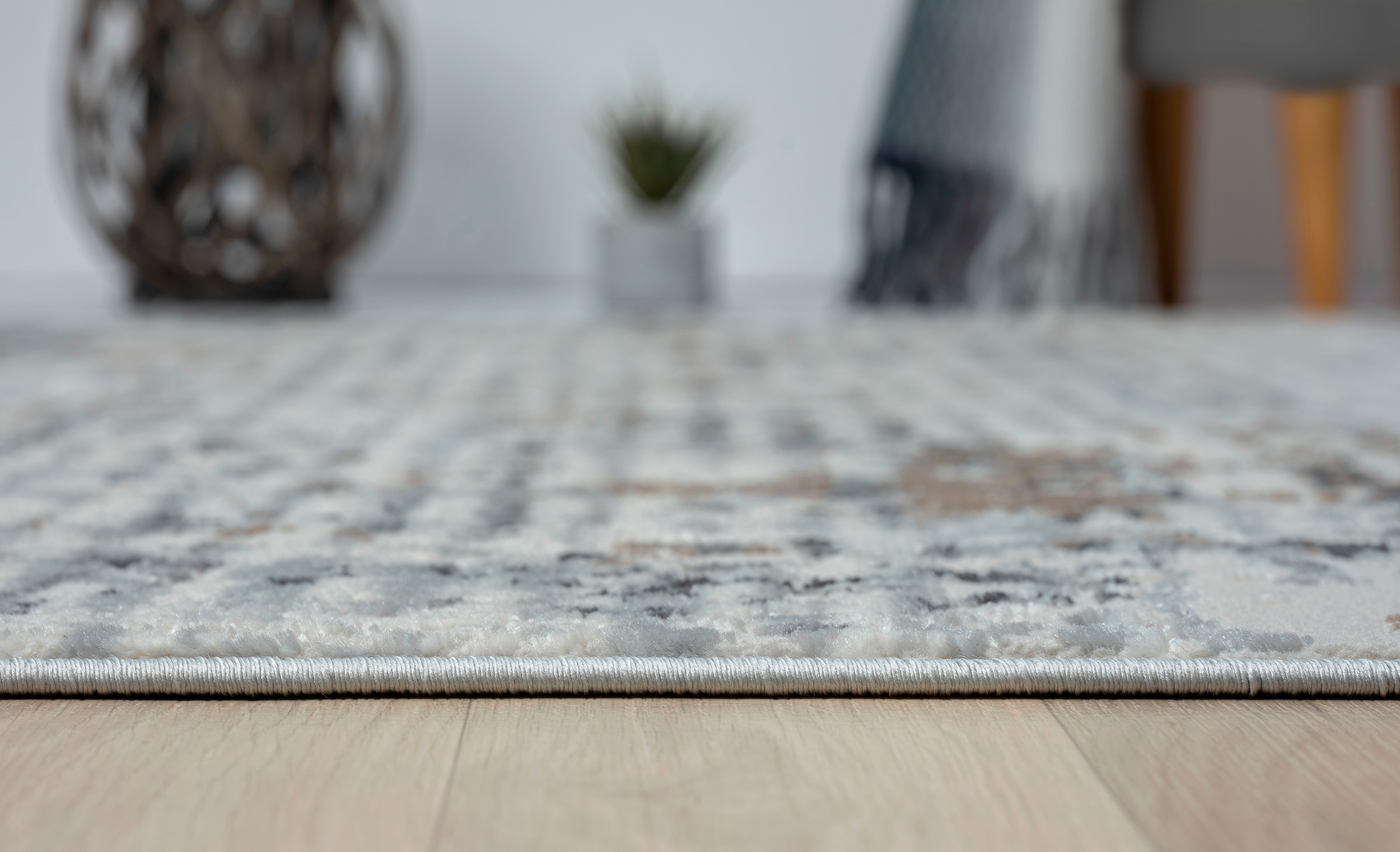 my home Teppich »Kaylan Lagerräumung«, rechteckig, 8 mm Höhe, Kurzflor, modernes Design, pflegeleicht, Wohnzimmer