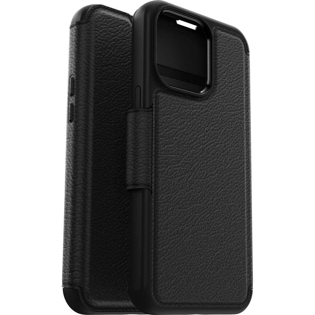 Otterbox Flip Case »Strada Hülle für Apple iPhone 15 Pro Max für MagSafe, stoßfest«, Apple iPhone 15 Pro Max