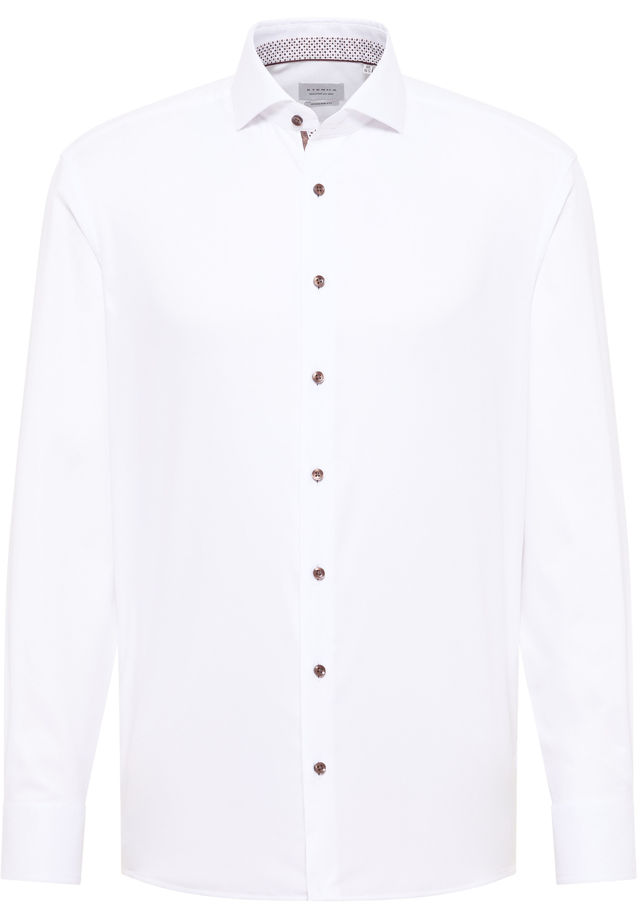 Eterna Langarmhemd »MODERN FIT« NON IRON (bügelfrei)